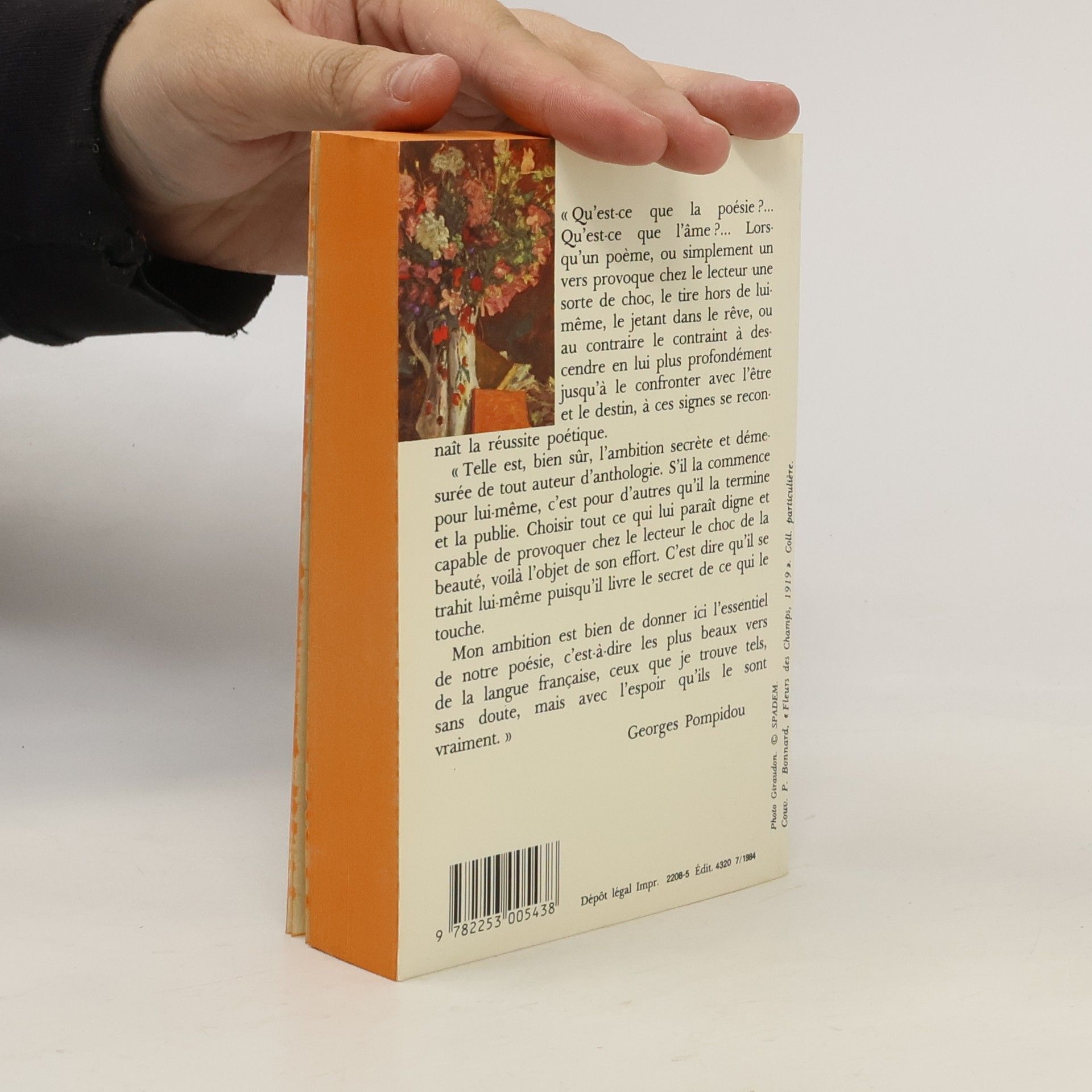 G. Pompidou Anthologie de La Poesie Francaise