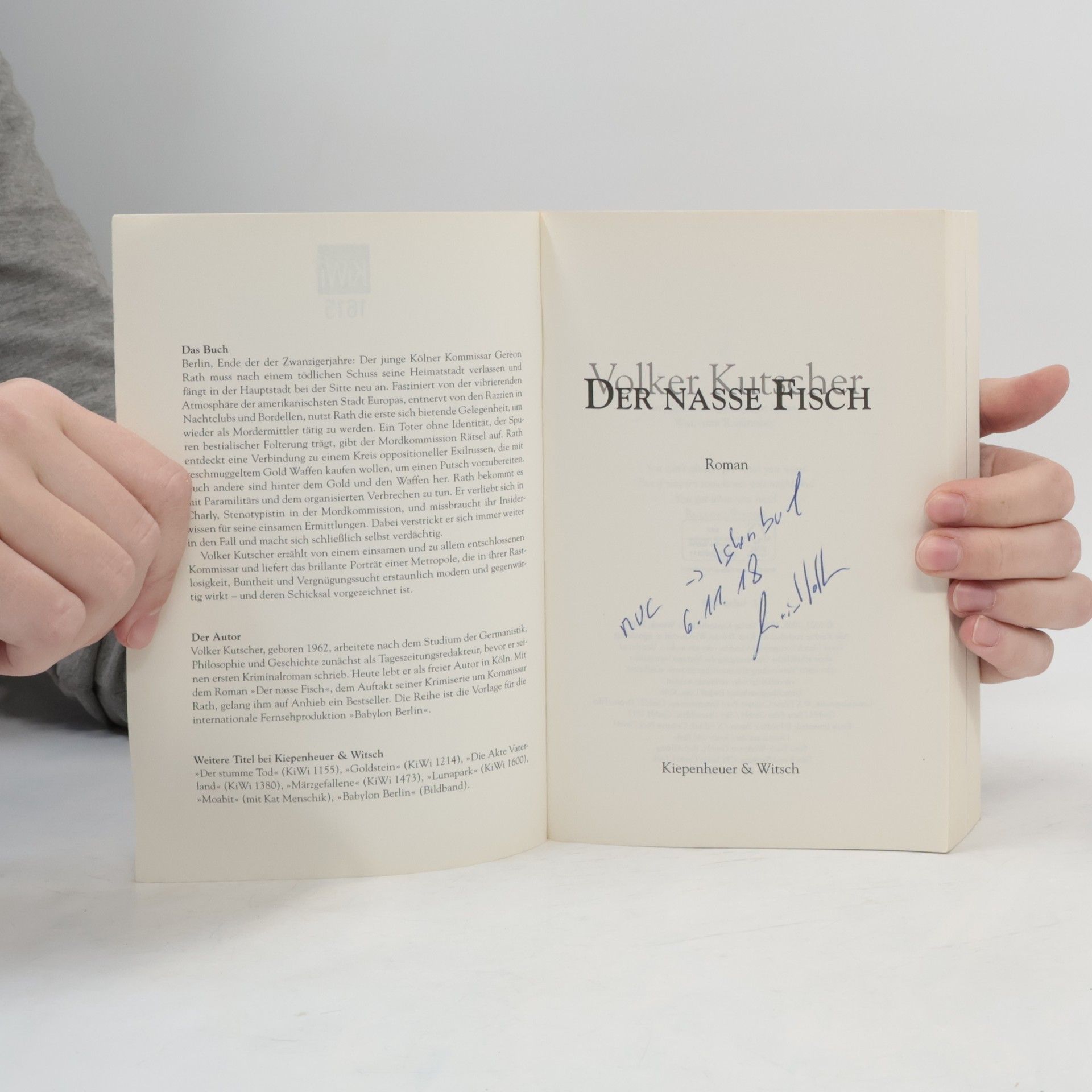 Volker Kutscher Babylon Berlin