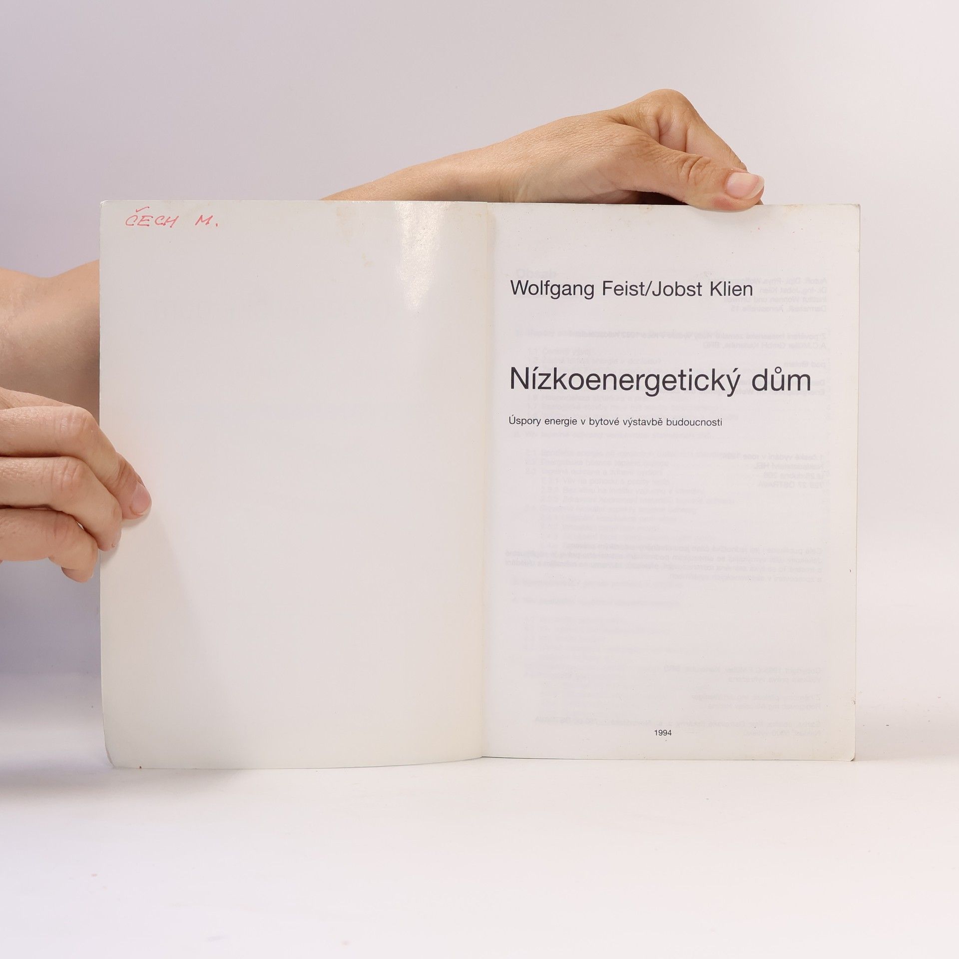 Wolfgang Feist Nízkoenergetický dům