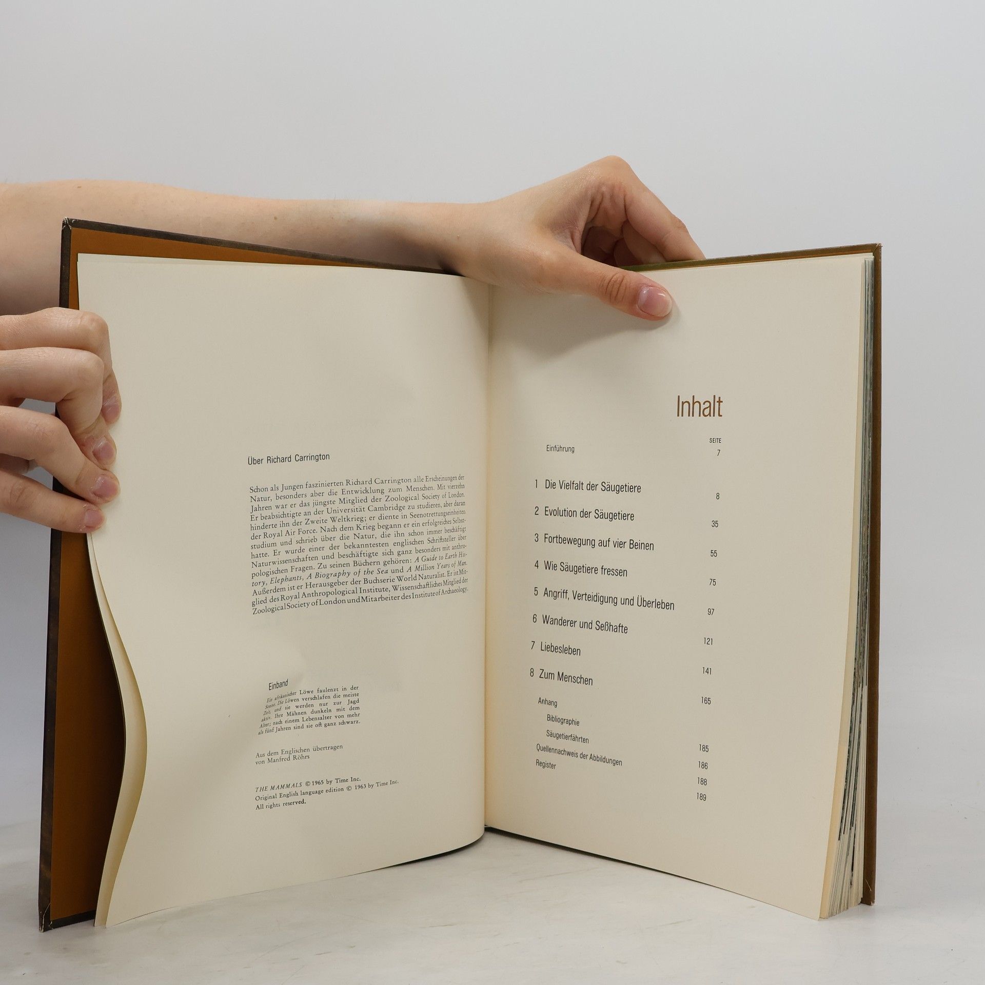 Various authors Die Säugetiere