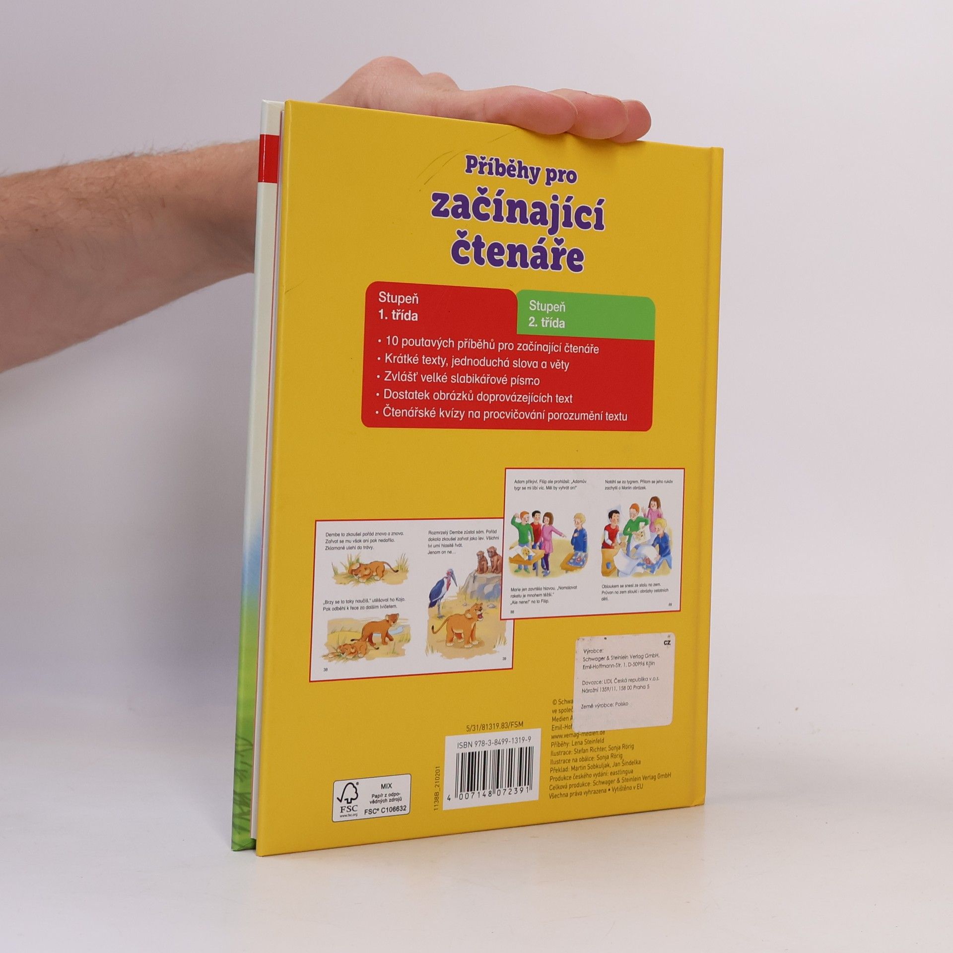 Lena Steinfeld Příběhy pro začínající čtenáře 1. třída