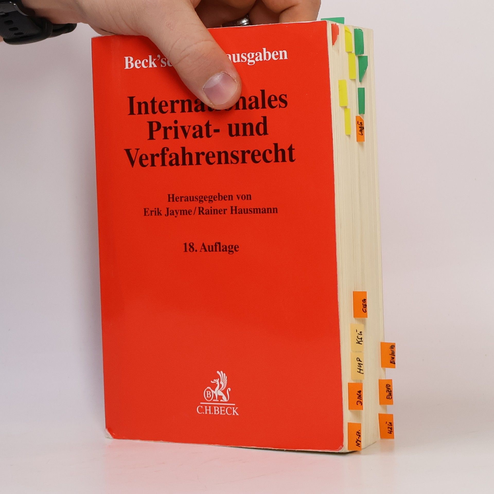 Erik Jayme Beck'sche Textausgaben: Internationales Privat- und Verfahrensrecht