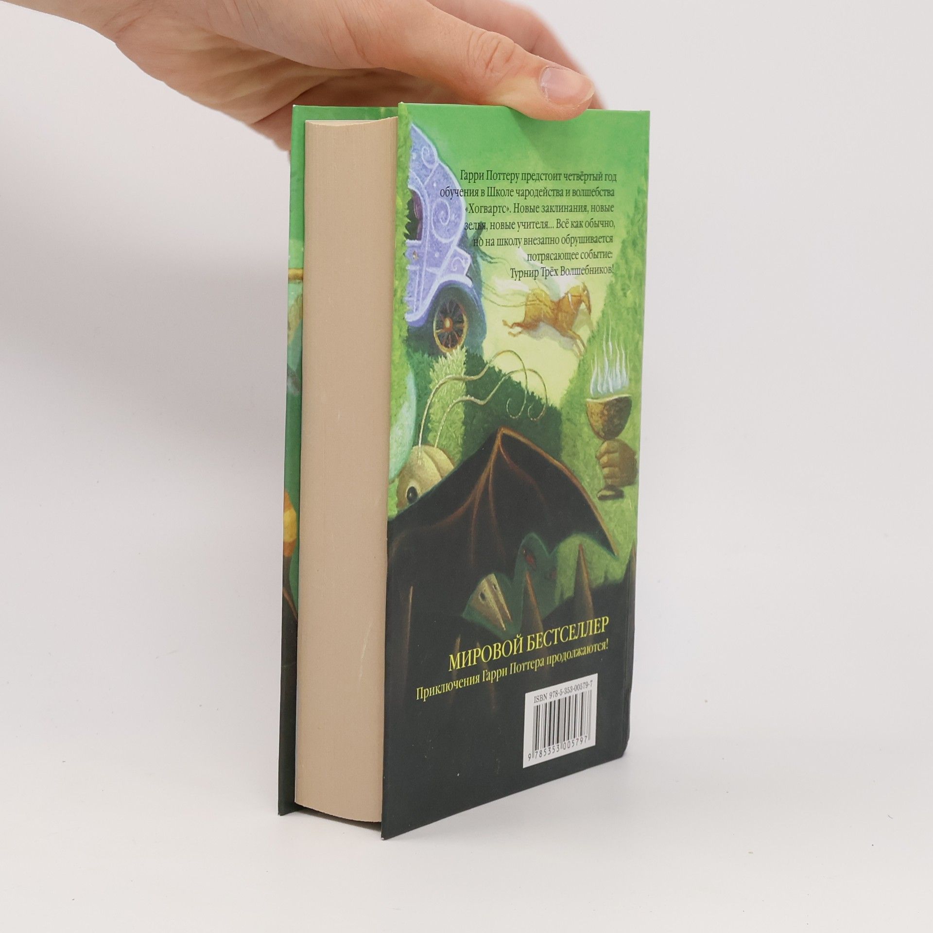 J. K. Rowling Гарри Поттер и кубок огня. Garri Potter i kubok ognya