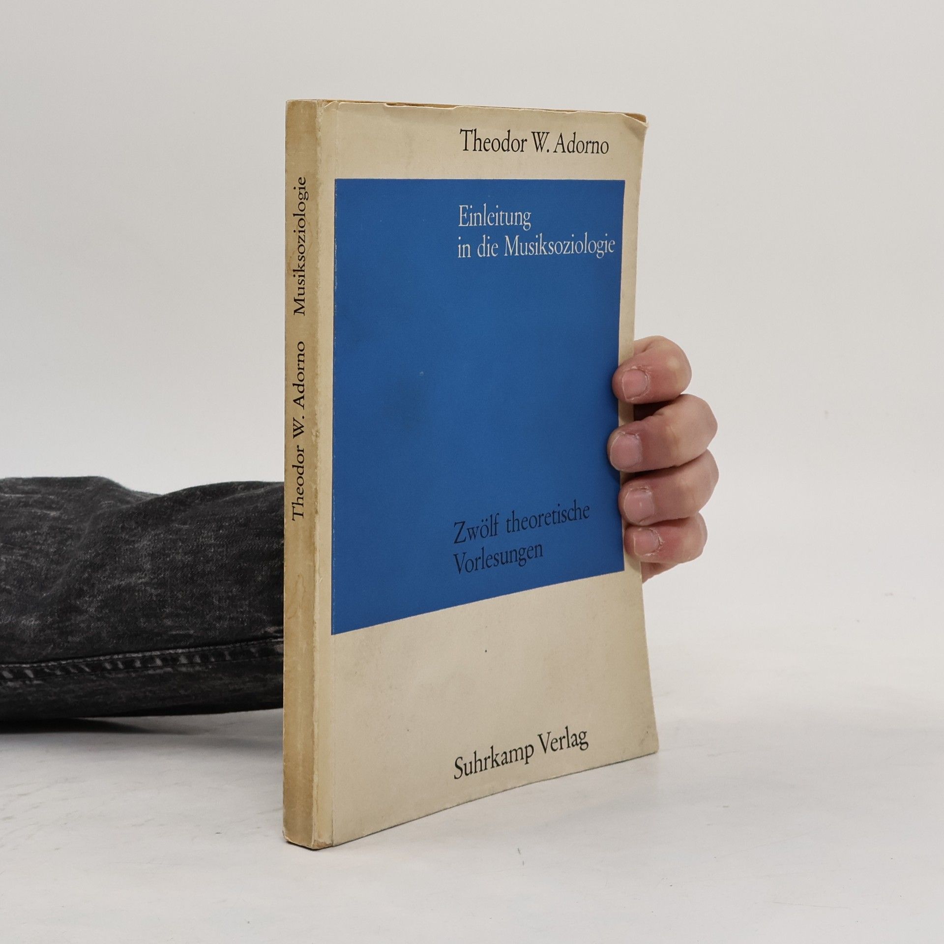 Theodor W. Adorno Einleitung in die Musiksoziologie