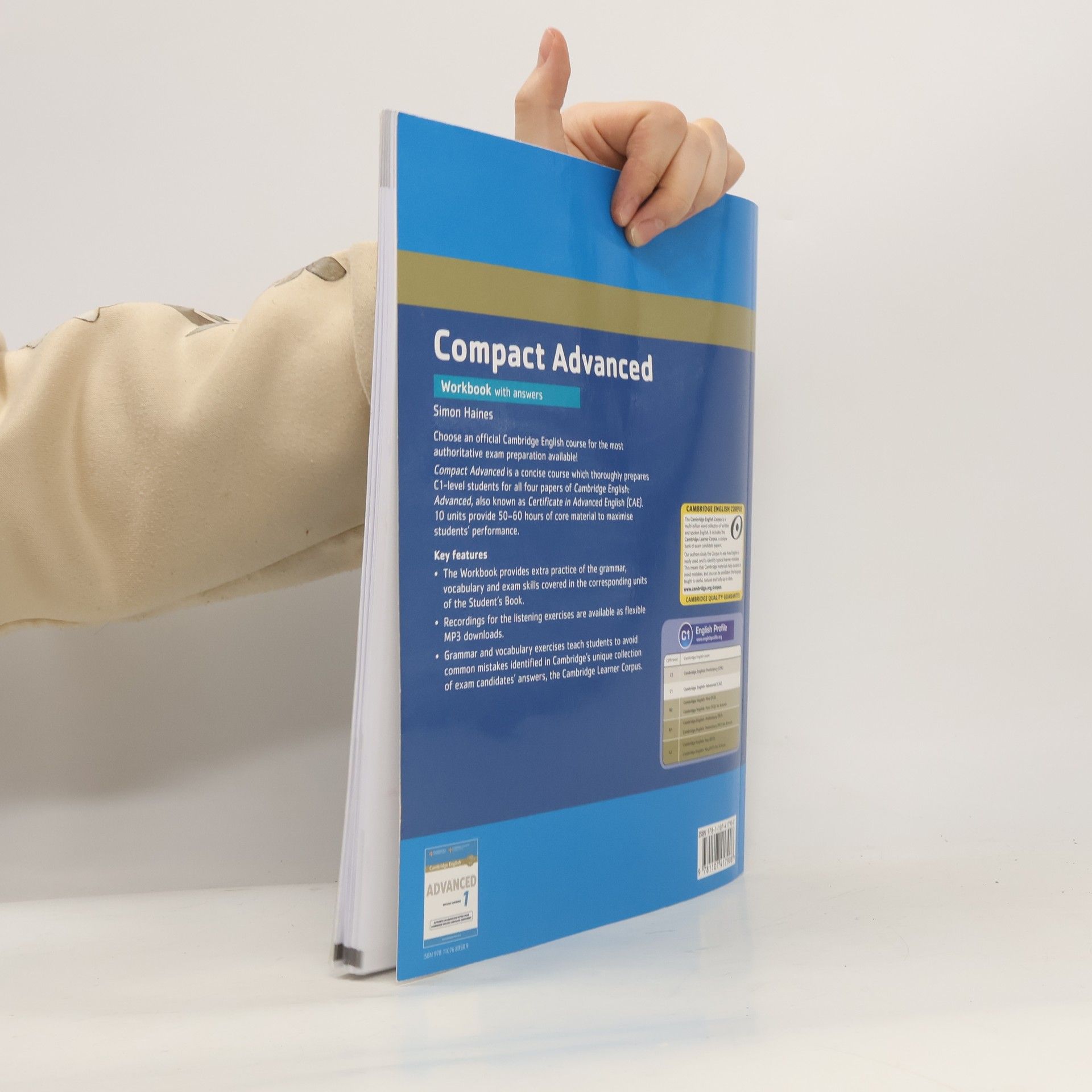 Simon Haines Compact advanced. Workbook with answers