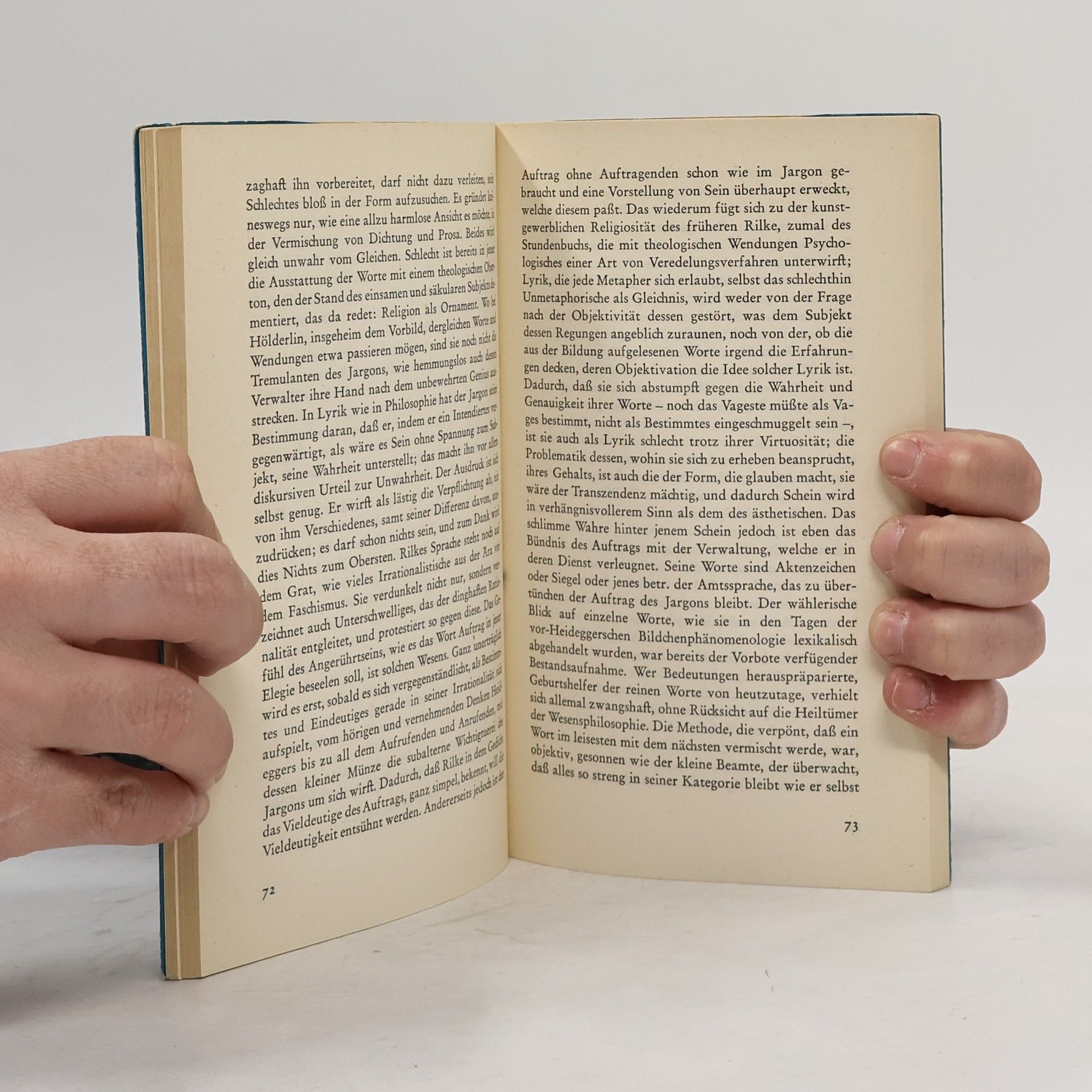 Theodor W. Adorno Jargon der Eigentlichkeit. Zur deutschen Ideologie