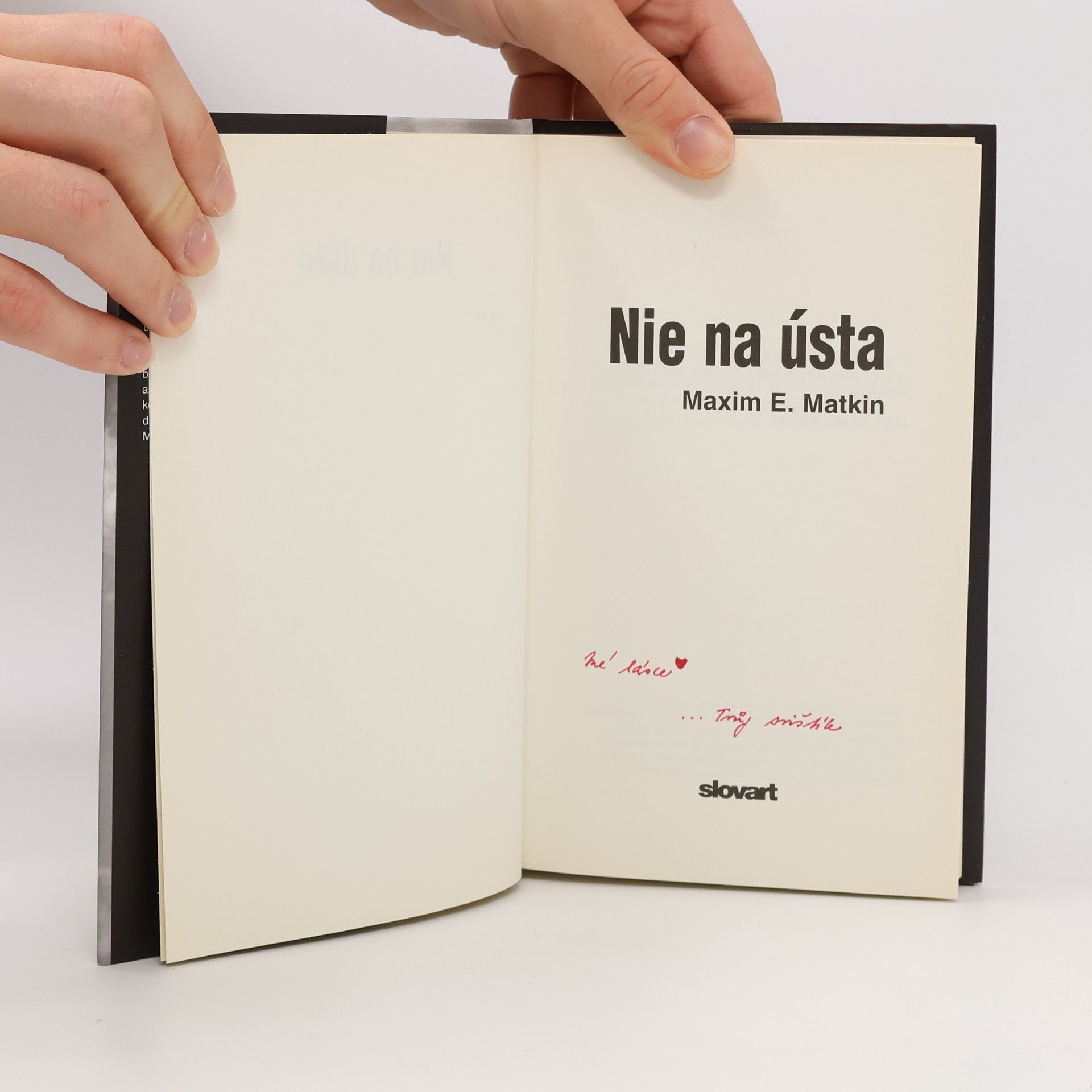 Maxim E. Matkin Nie na ústa