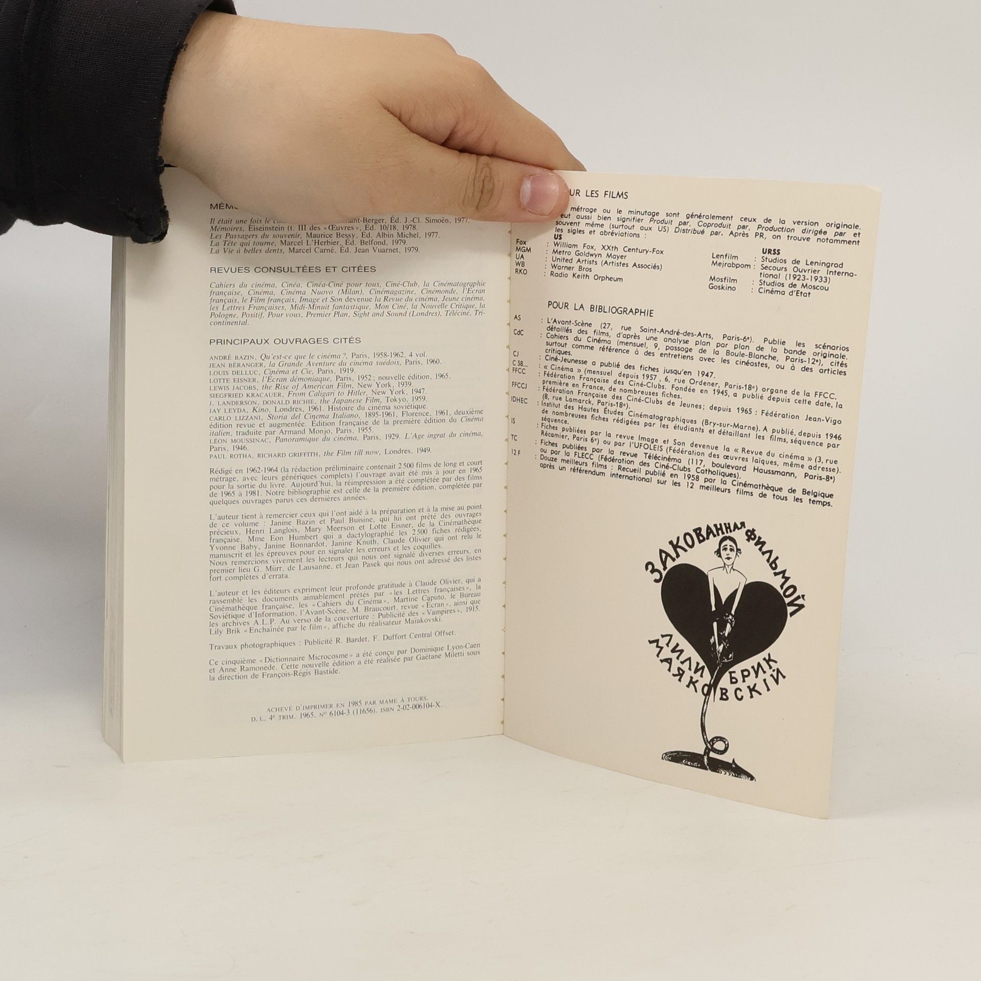 Georges Sadoul Dictionnaire des films