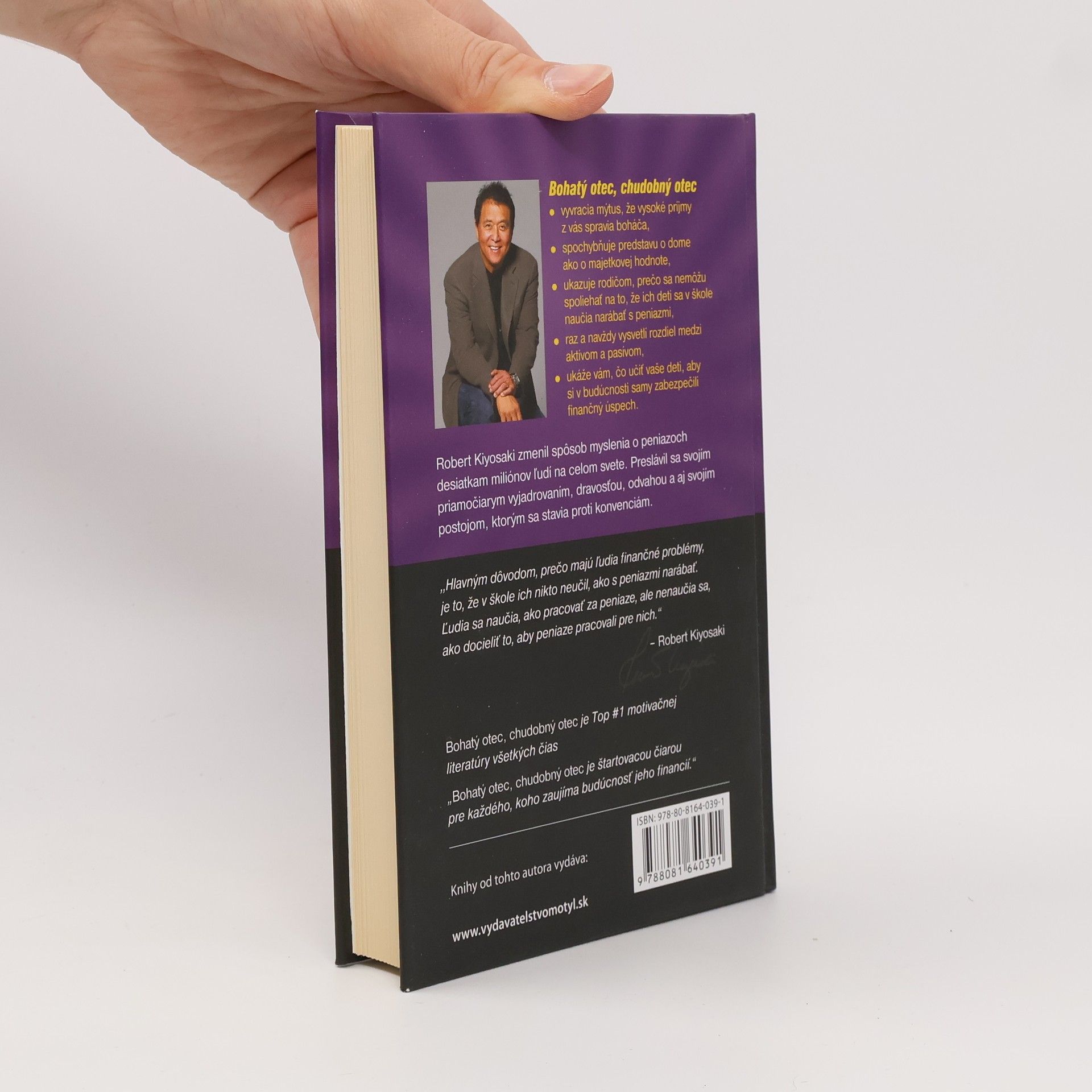 Robert Kiyosaki Bohatý otec chudobný otec Čo bohatí učia svoje deti a chudobní nie