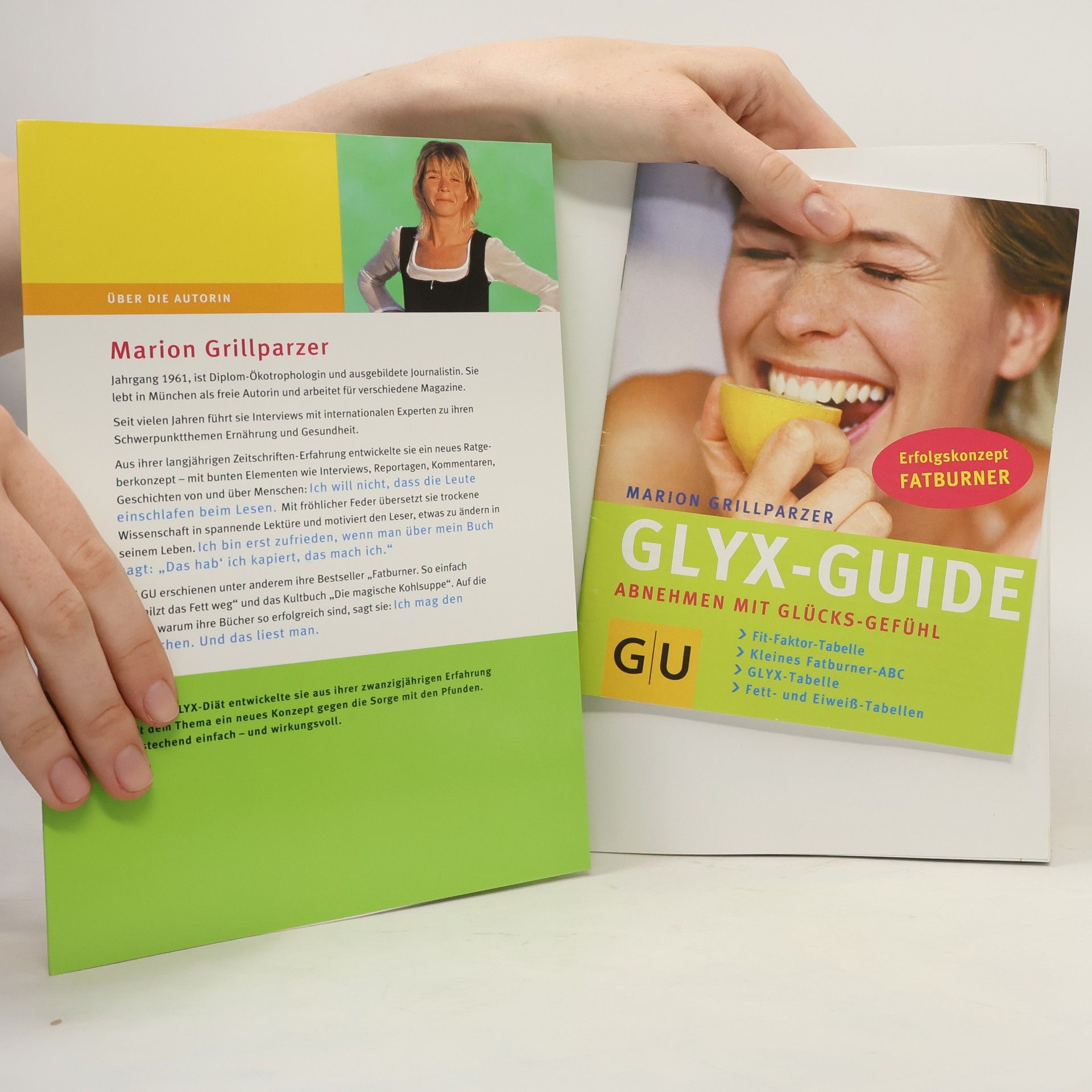 Marion Grillparzer Glyx-Guide. Abnehmen mit Glücks-Gefühl