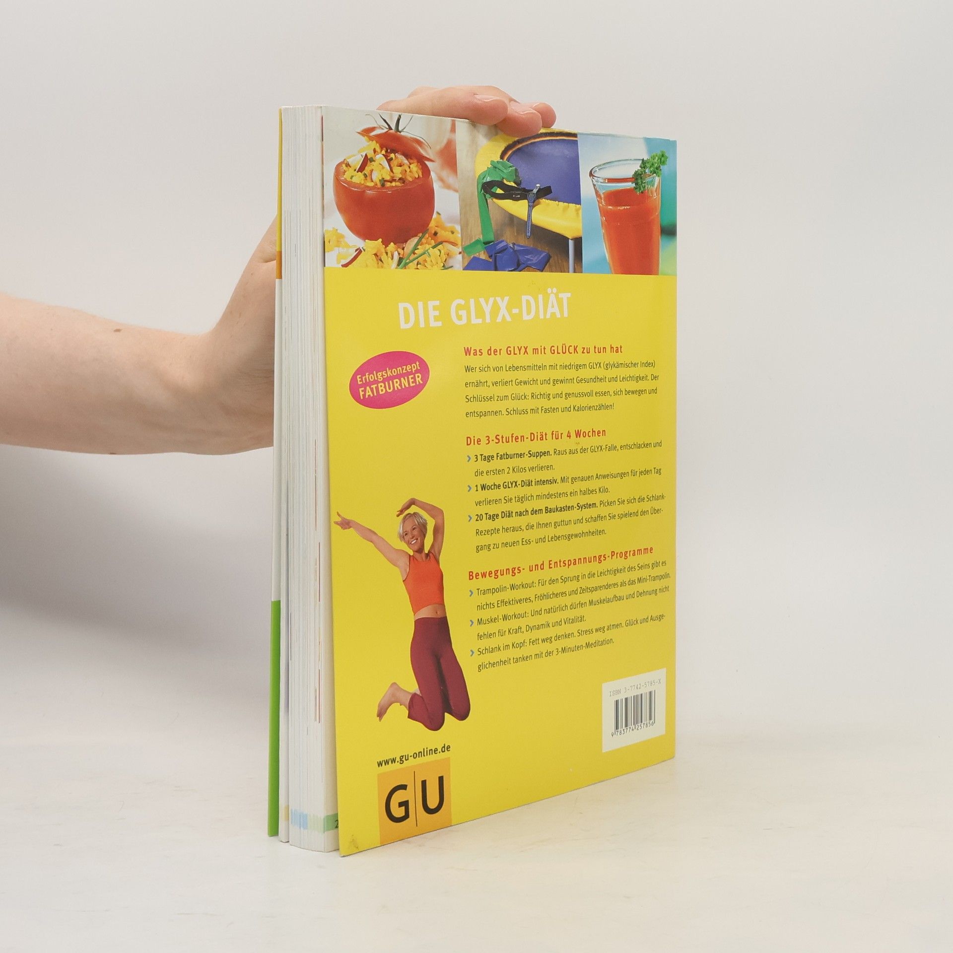 Marion Grillparzer Glyx-Guide. Abnehmen mit Glücks-Gefühl