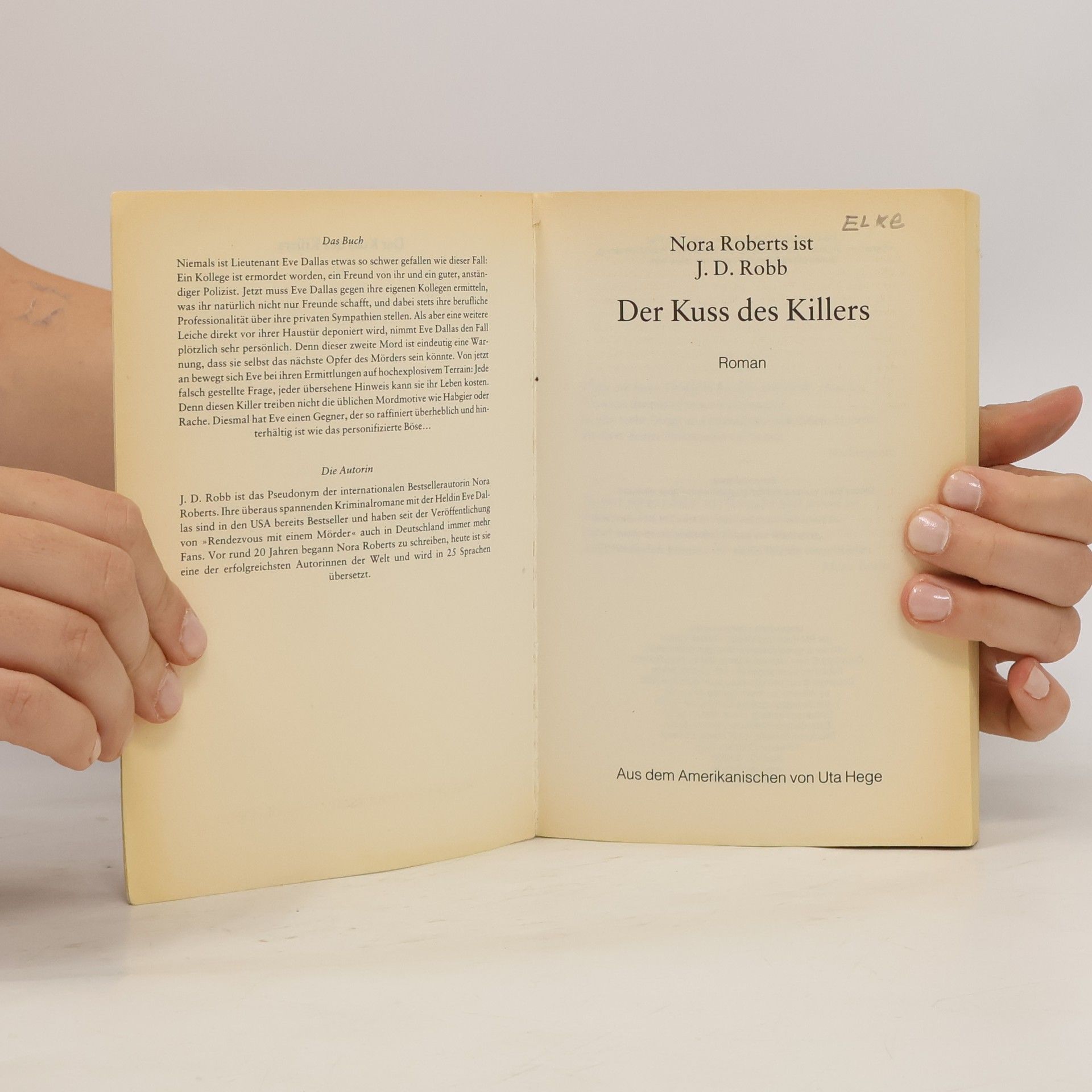 Nora Roberts Der Kuss des Killers