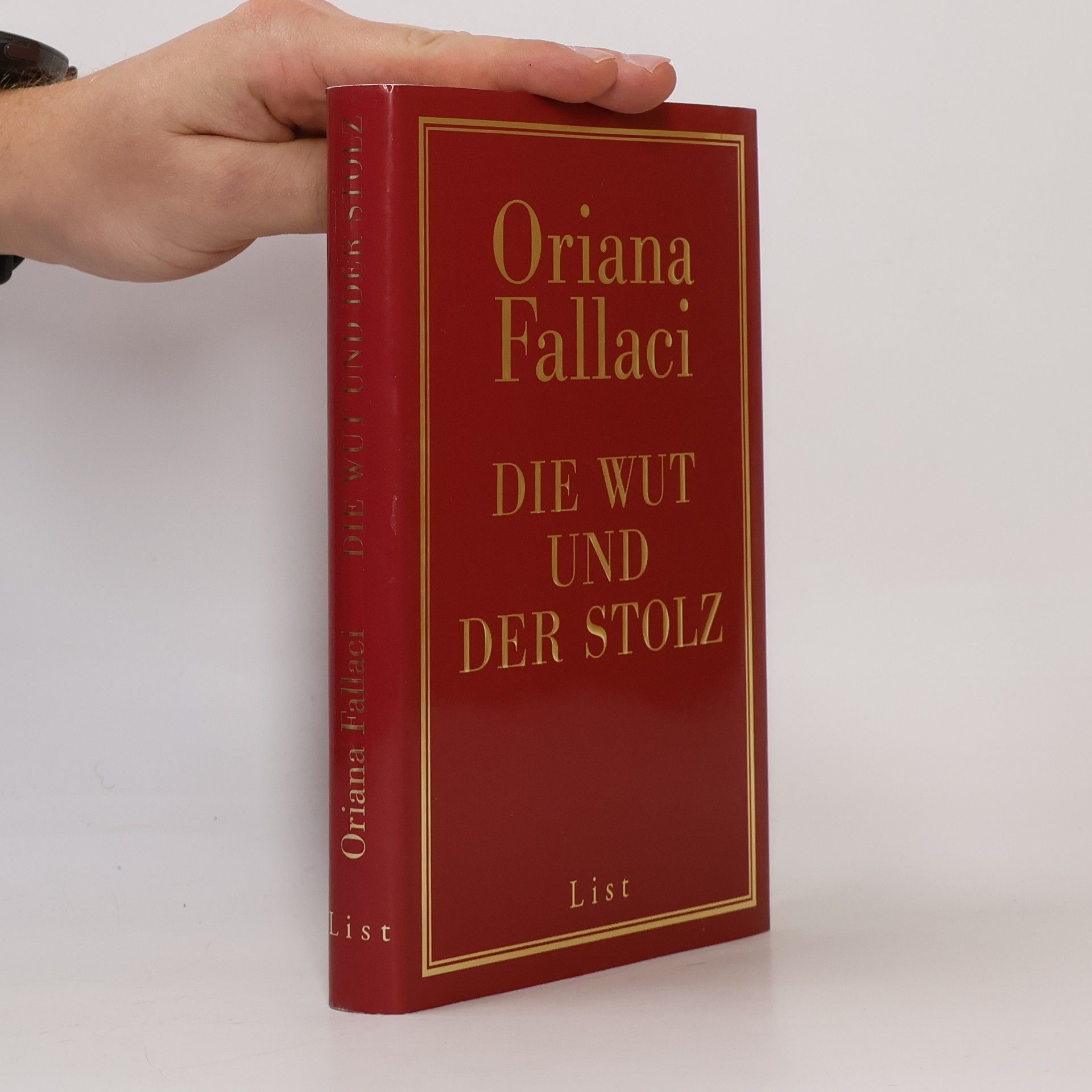 Oriana Fallaci Die Wut und der Stolz