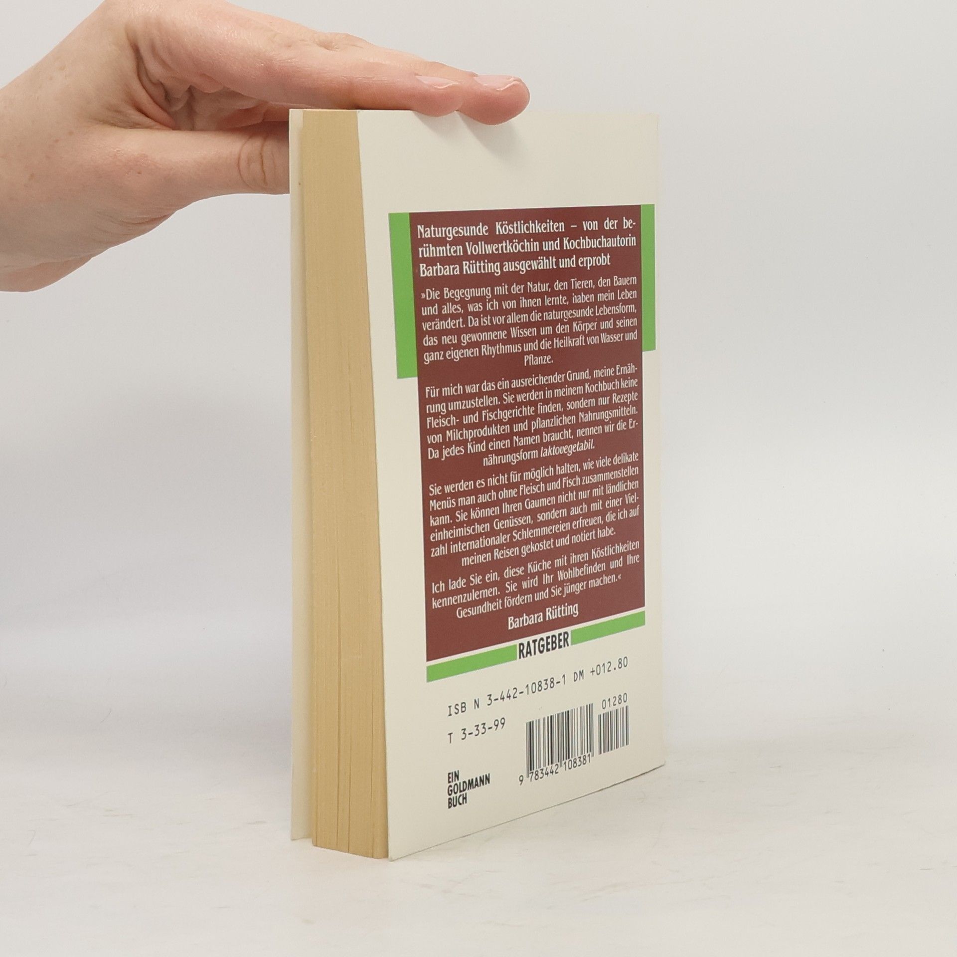 Barbara Rütting Mein Kochbuch