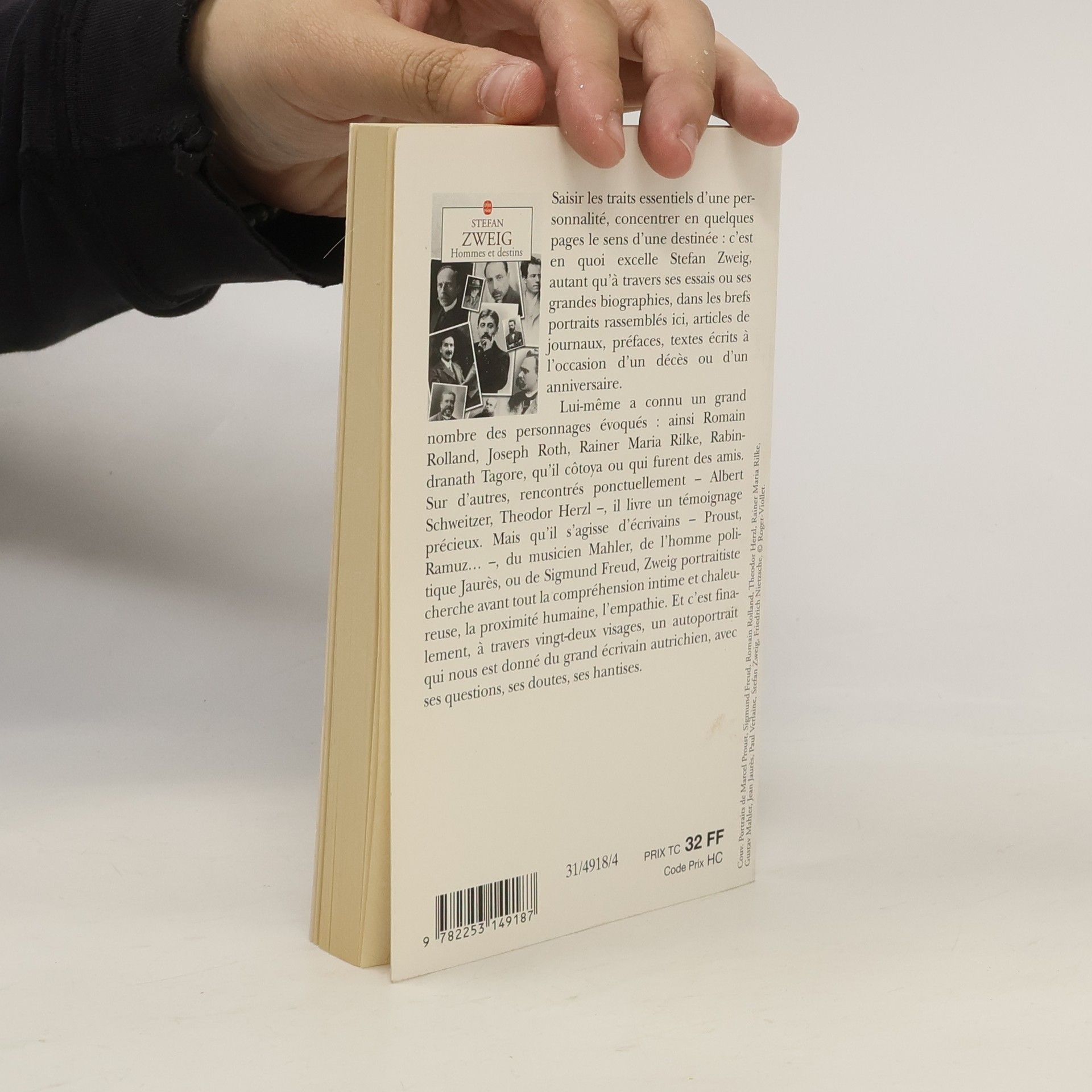 Stefan Zweig Hommes et destins.
