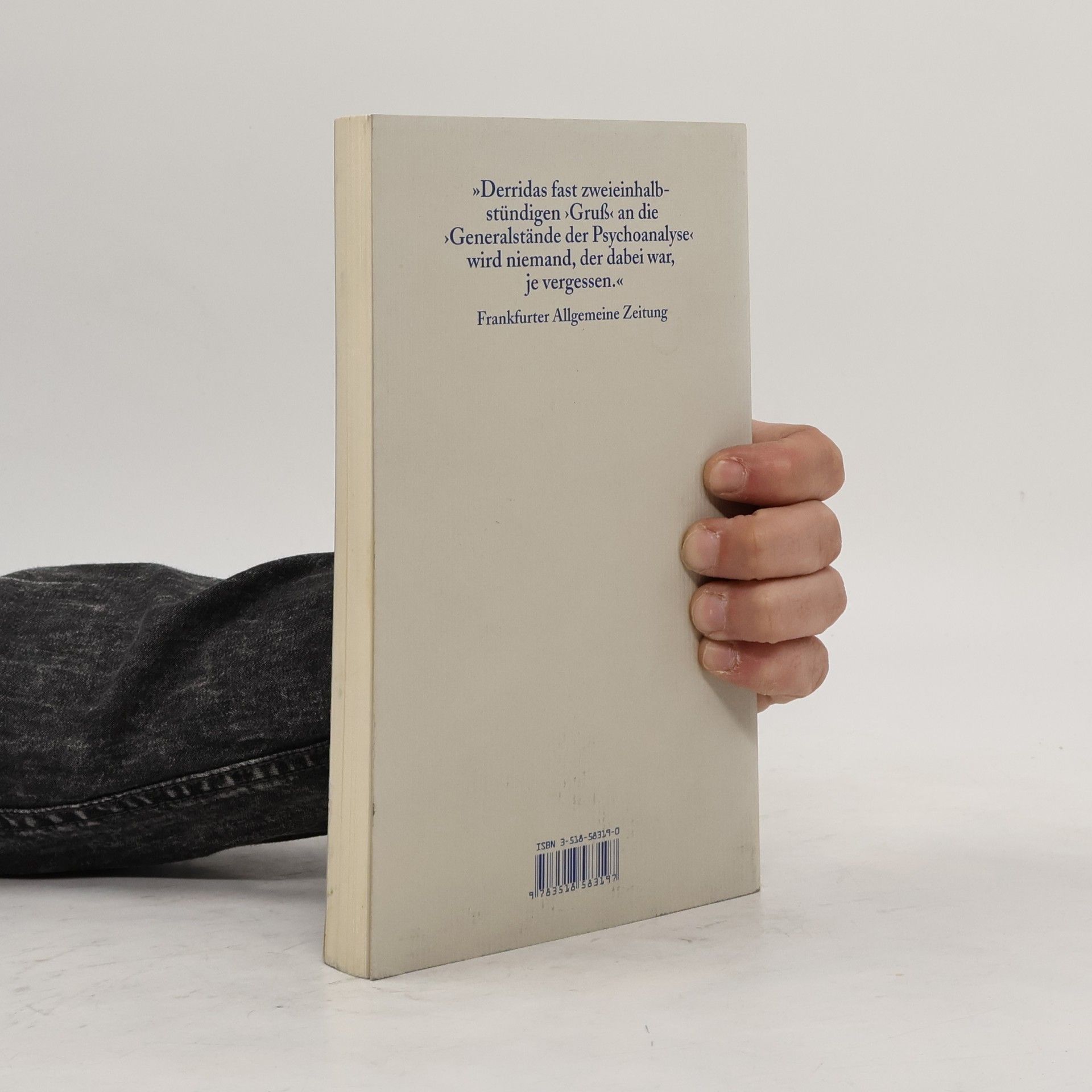 Jacques Derrida Seelenstände der Psychoanalyse