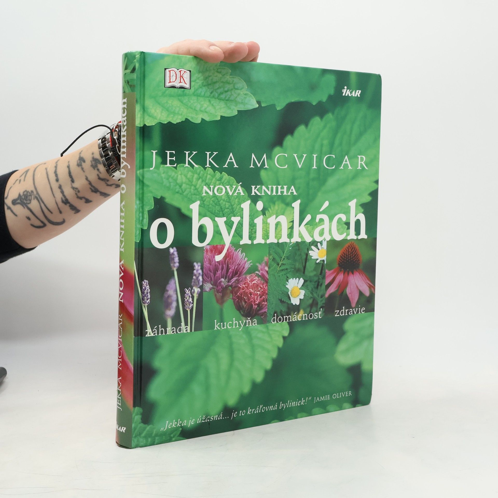 Jekka McVicar Nová kniha o bylinkách