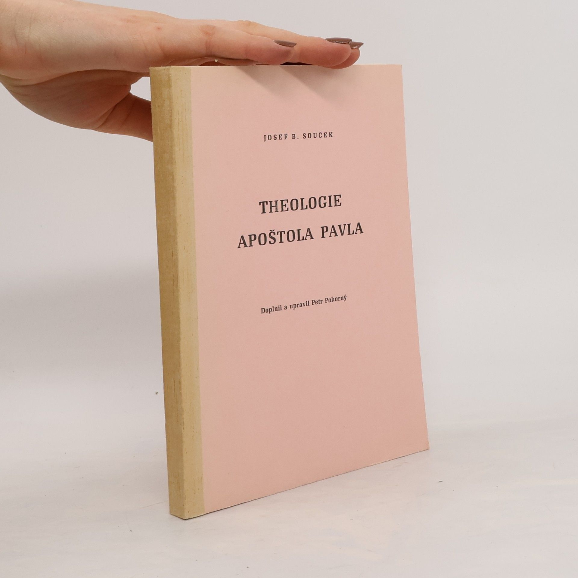 Josef Bohumil Souček Theologie apoštola Pavla