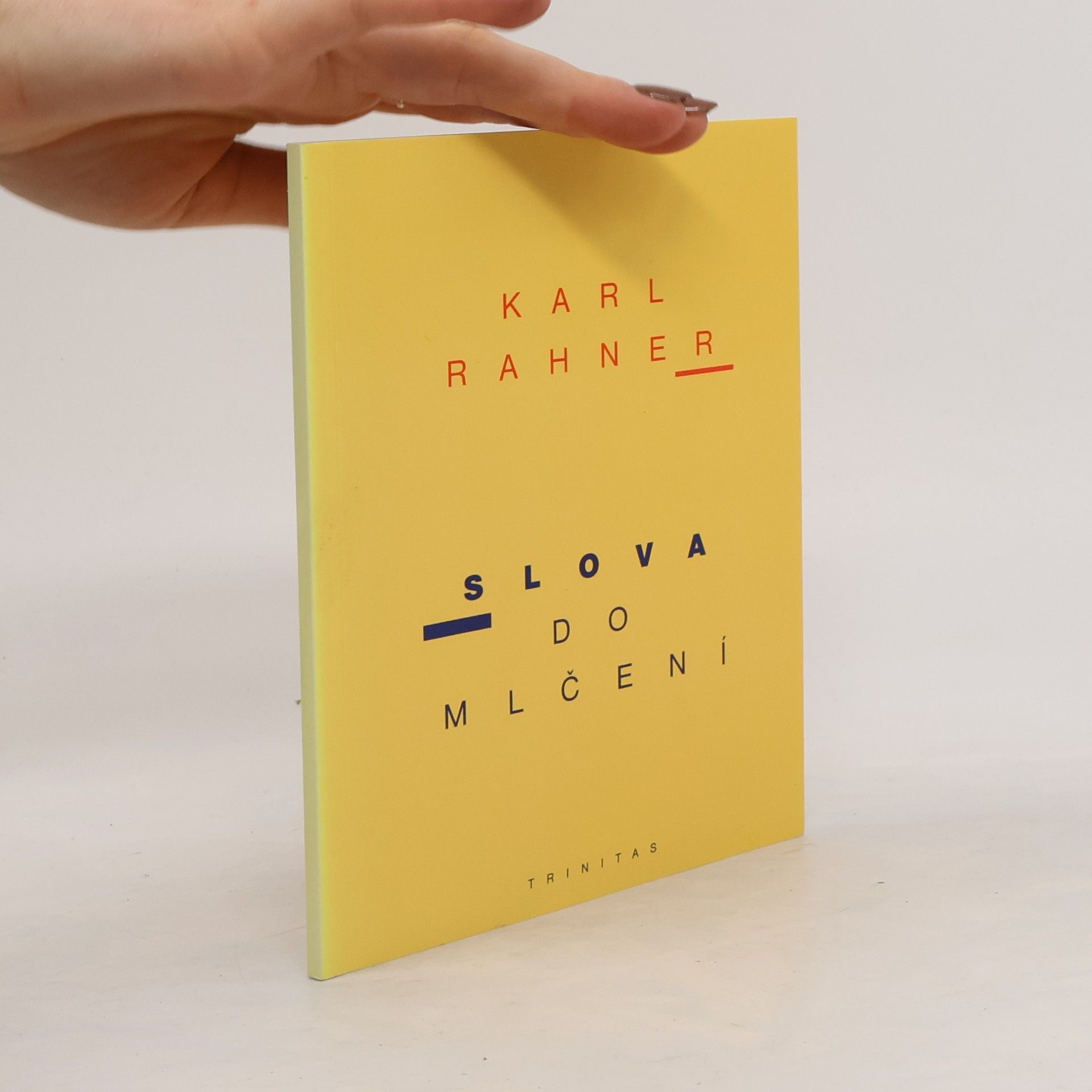 Karl Rahner Slova do mlčení