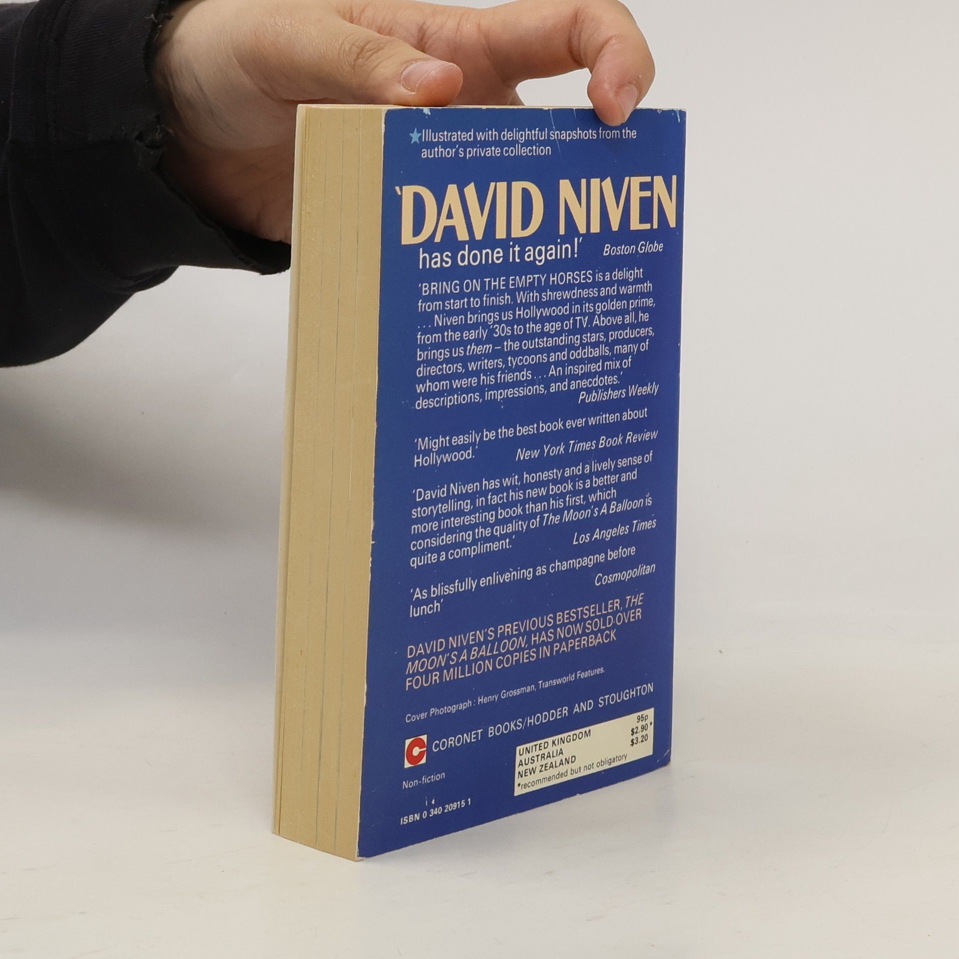 David Niven Bring on the Empty Horses
