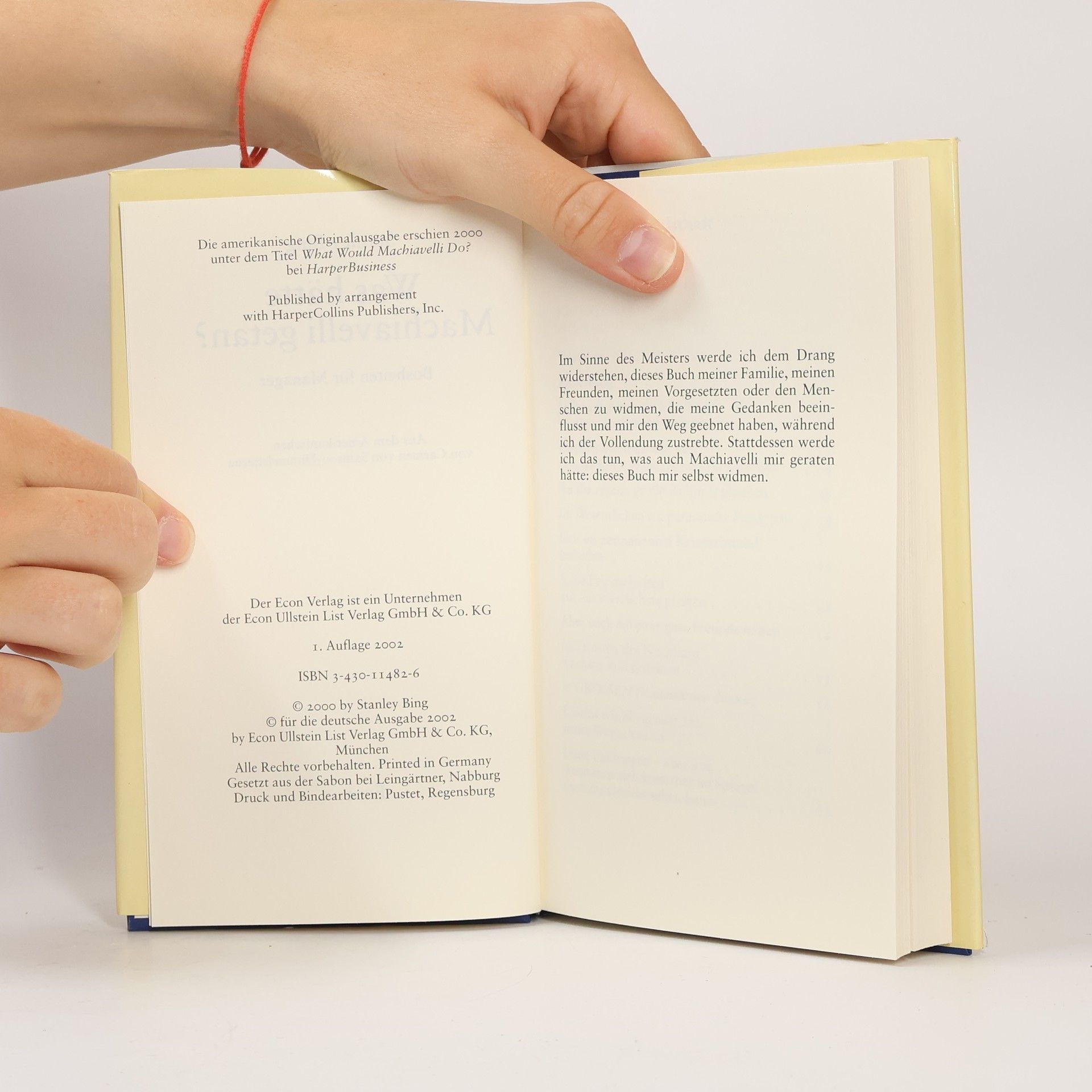 Stanley Bing Was hätte Machiavelli getan?