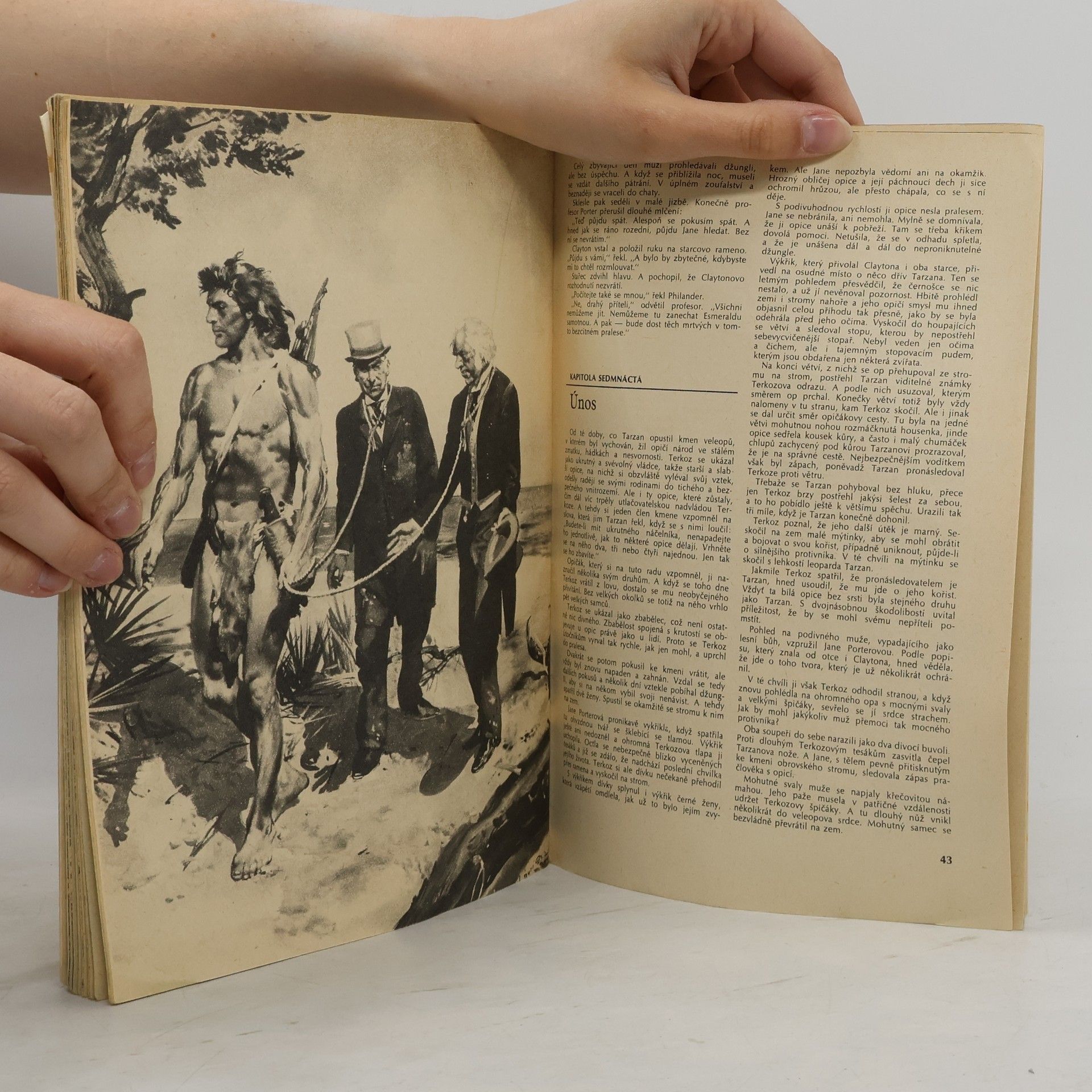 Edgar Rice Burroughs Tarzan, syn divočiny