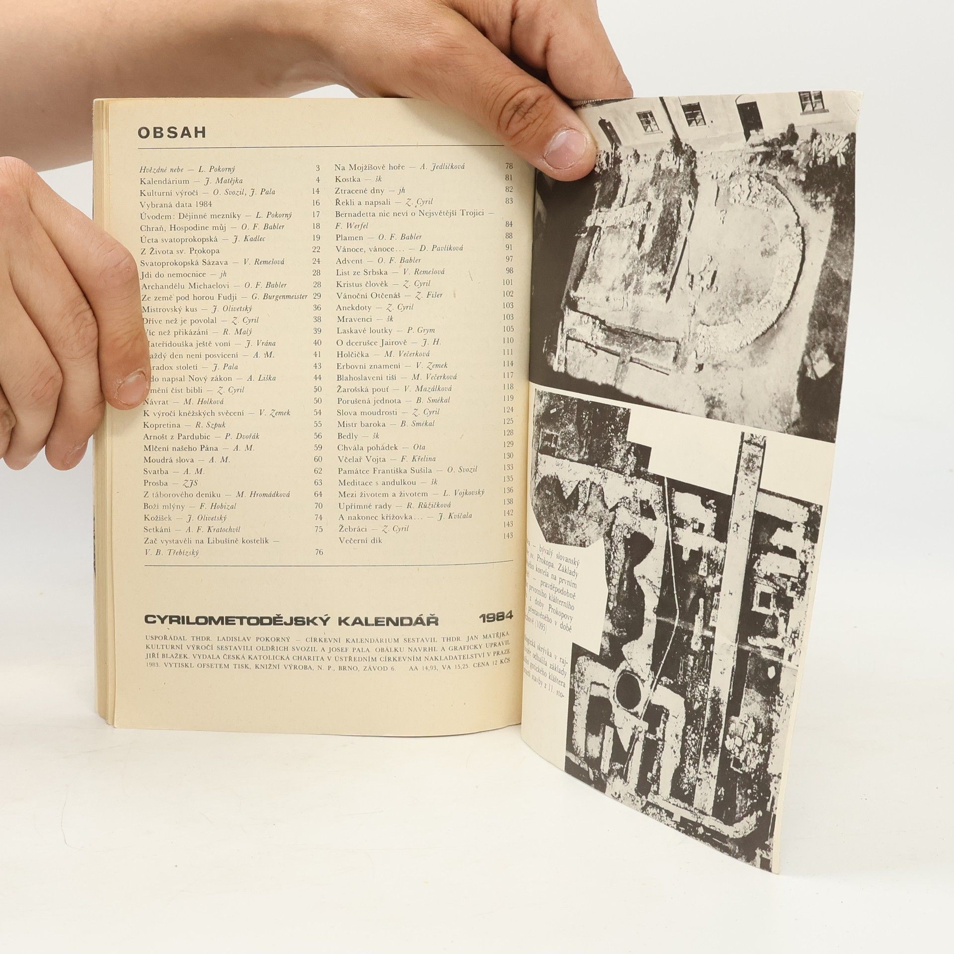 Kolektiv autorů Cyrilometodějský kalendář 1984