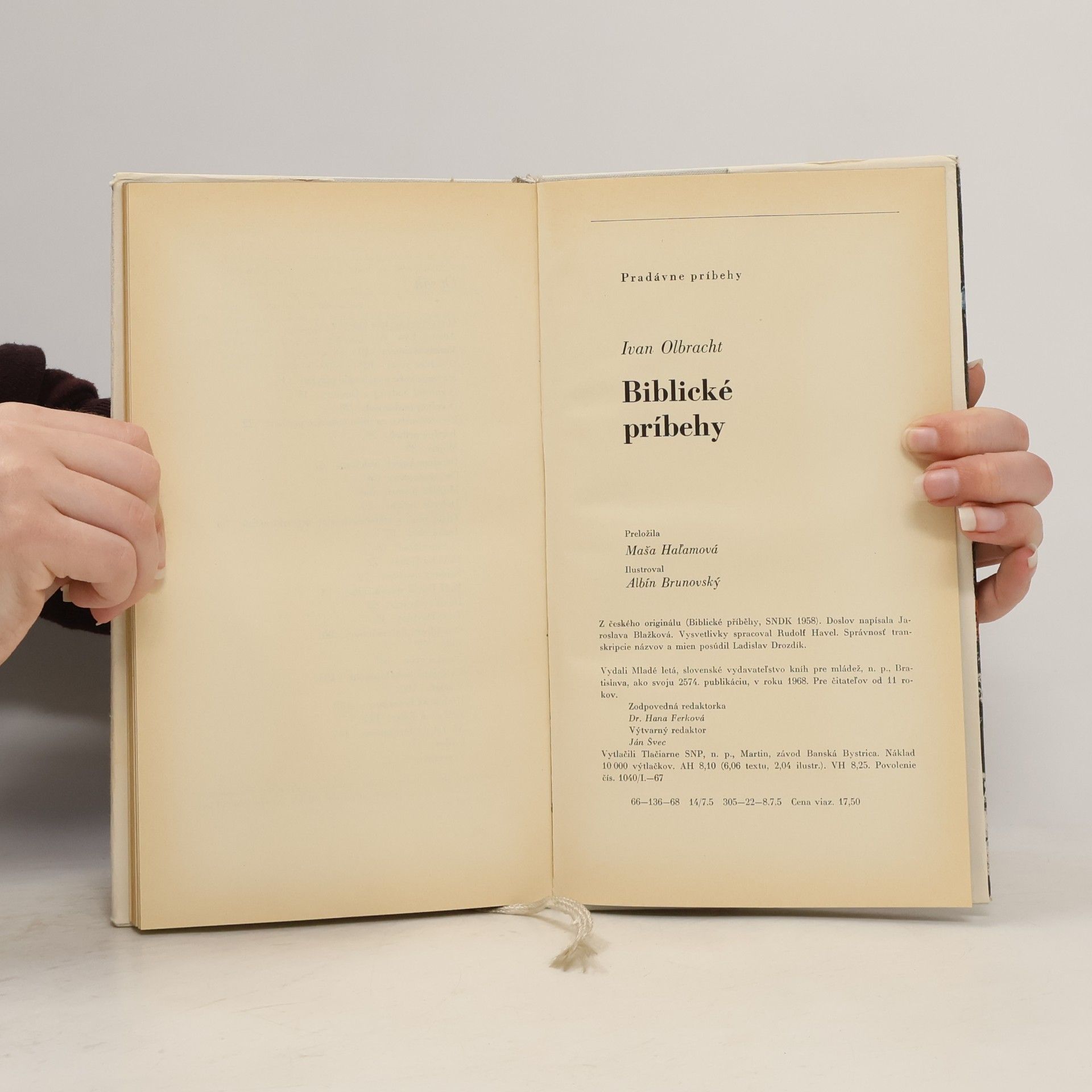 Ivan Olbracht Biblické príbehy