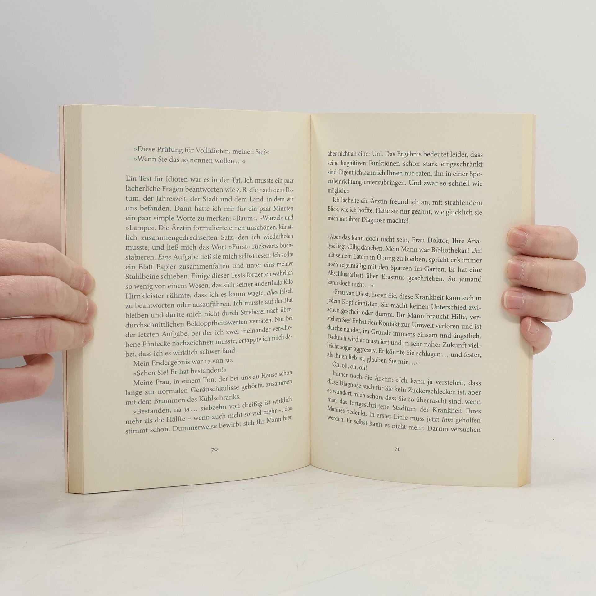 Dimitri Verhulst Der Bibliothekar, der lieber dement war als zu Hause bei seiner Frau