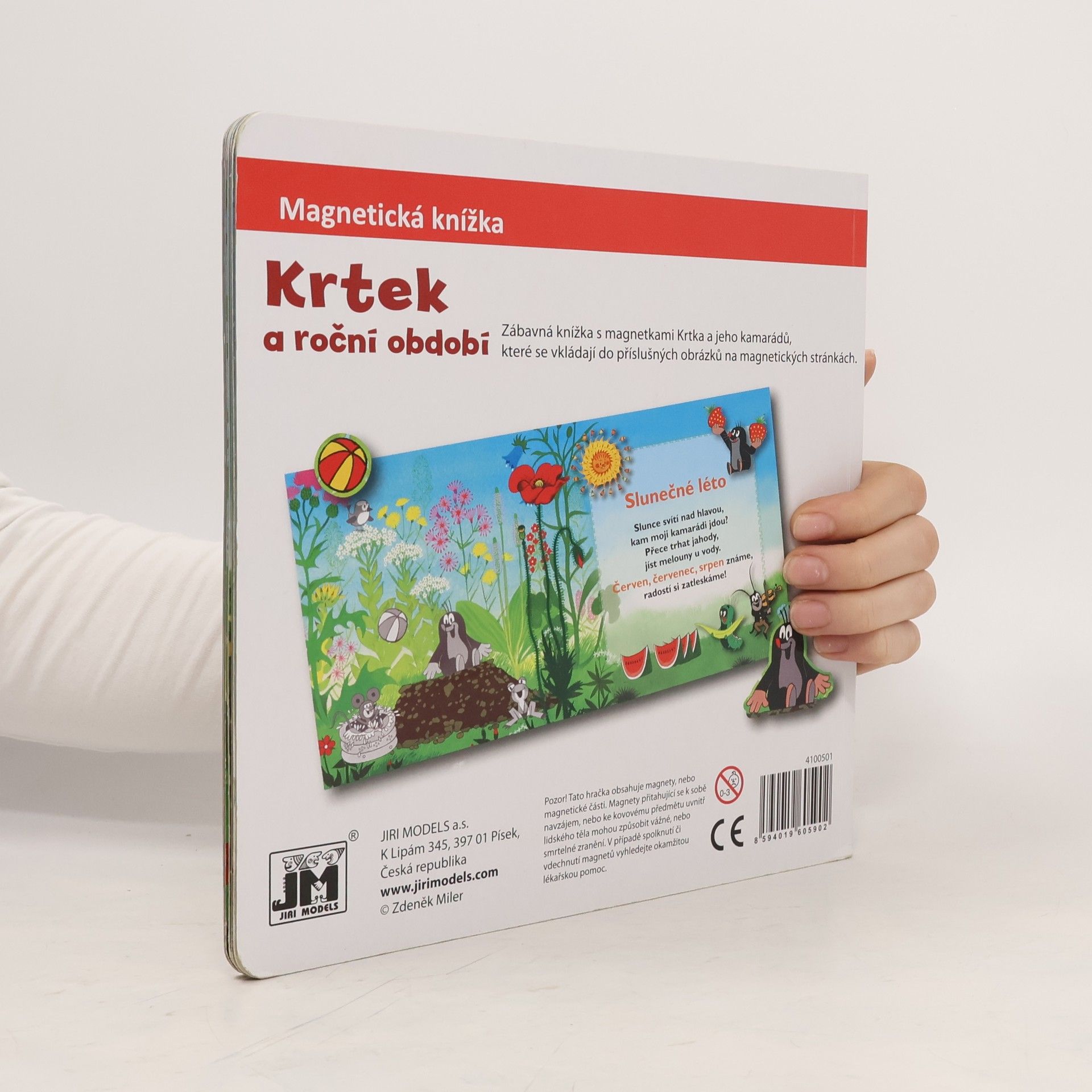 Zdeněk Miler Krtek a roční období. Magnetická knížka