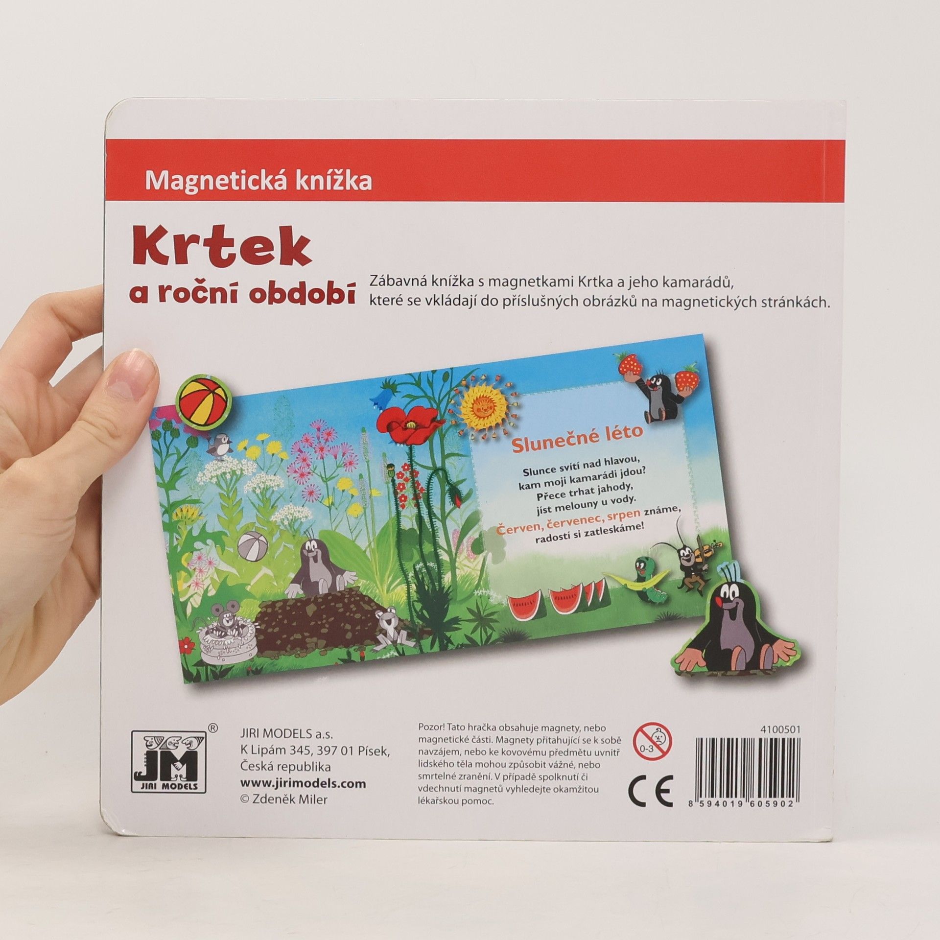 Zdeněk Miler Krtek a roční období. Magnetická knížka