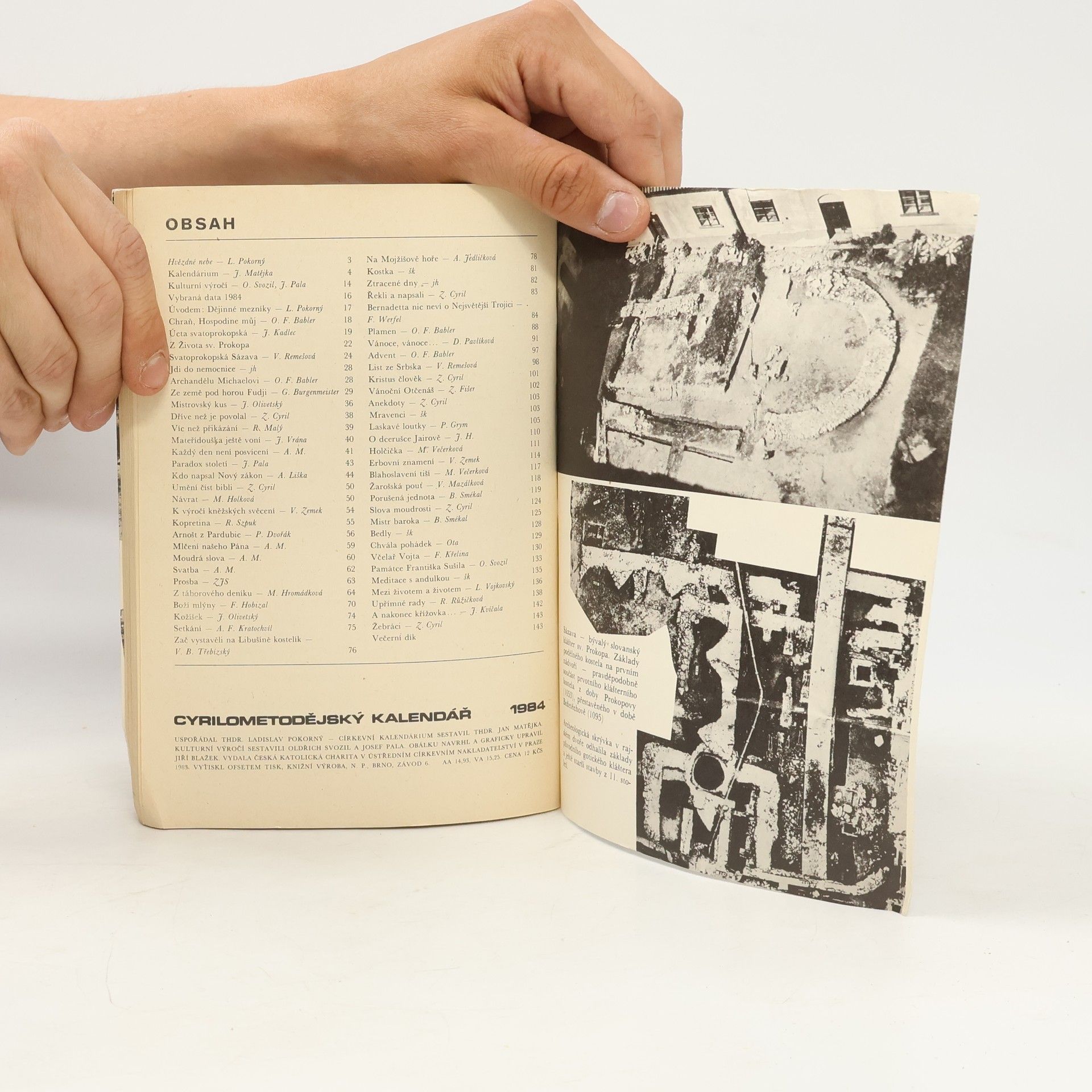 Kolektiv autorů Cyrilometodějský kalendář 1984