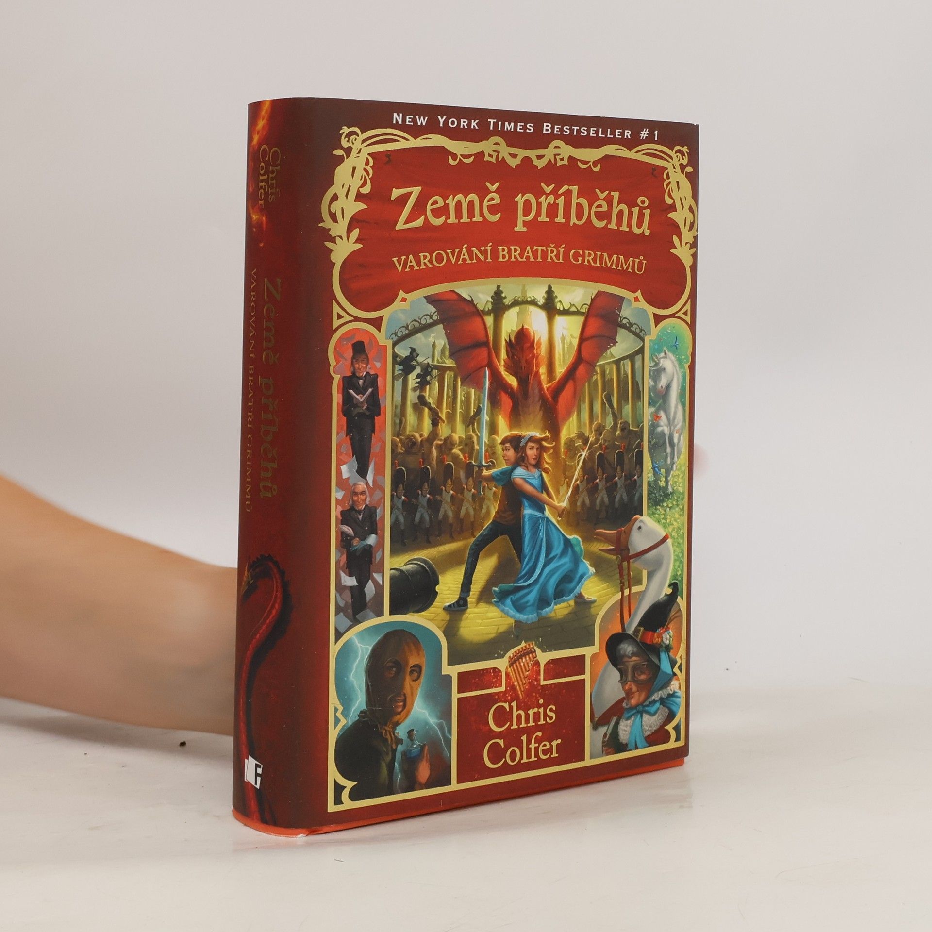 Chris Colfer Země příběhů. Varování bratří Grimmů