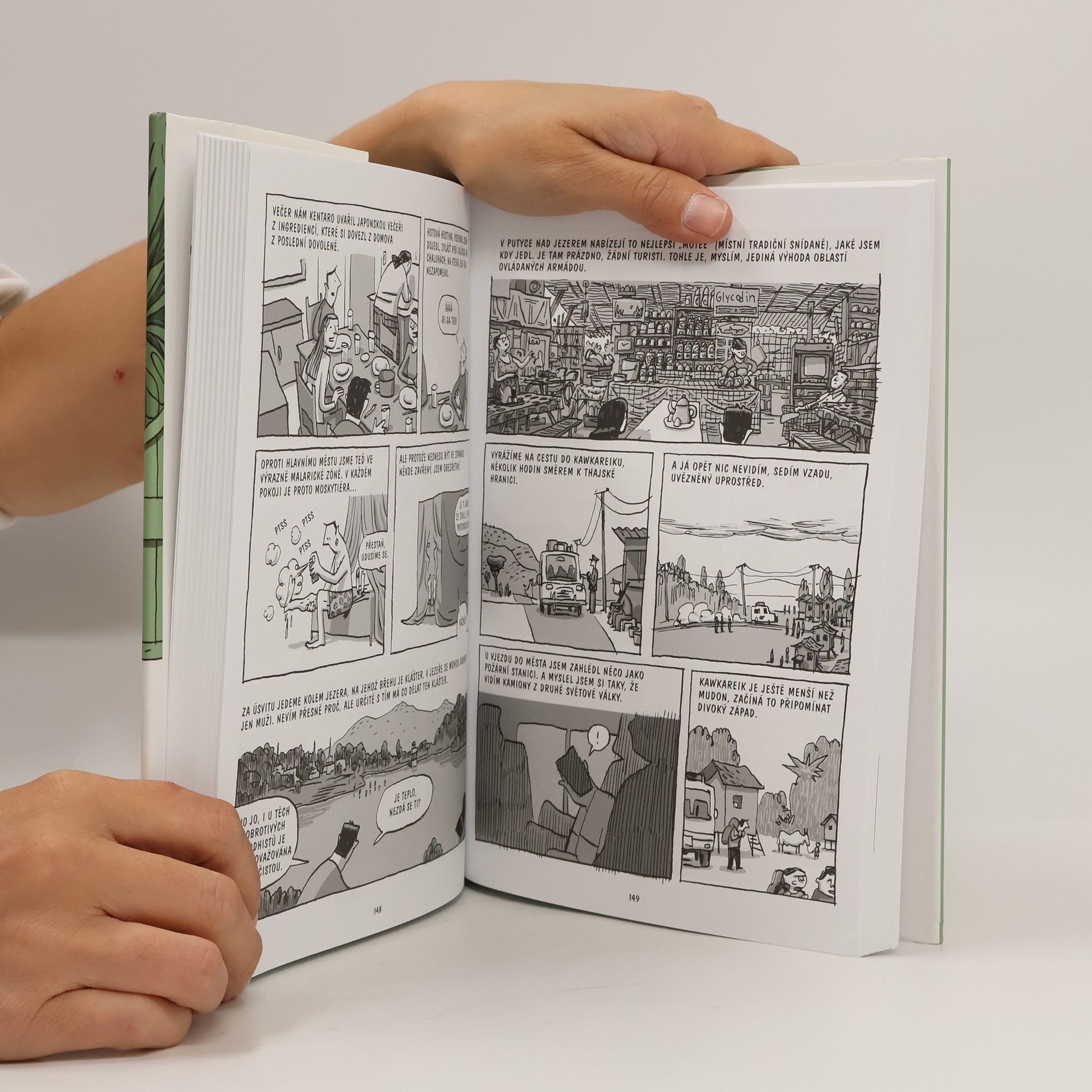 Guy Delisle Barma : na cestách s Lékaři bez hranic po Myanmaru