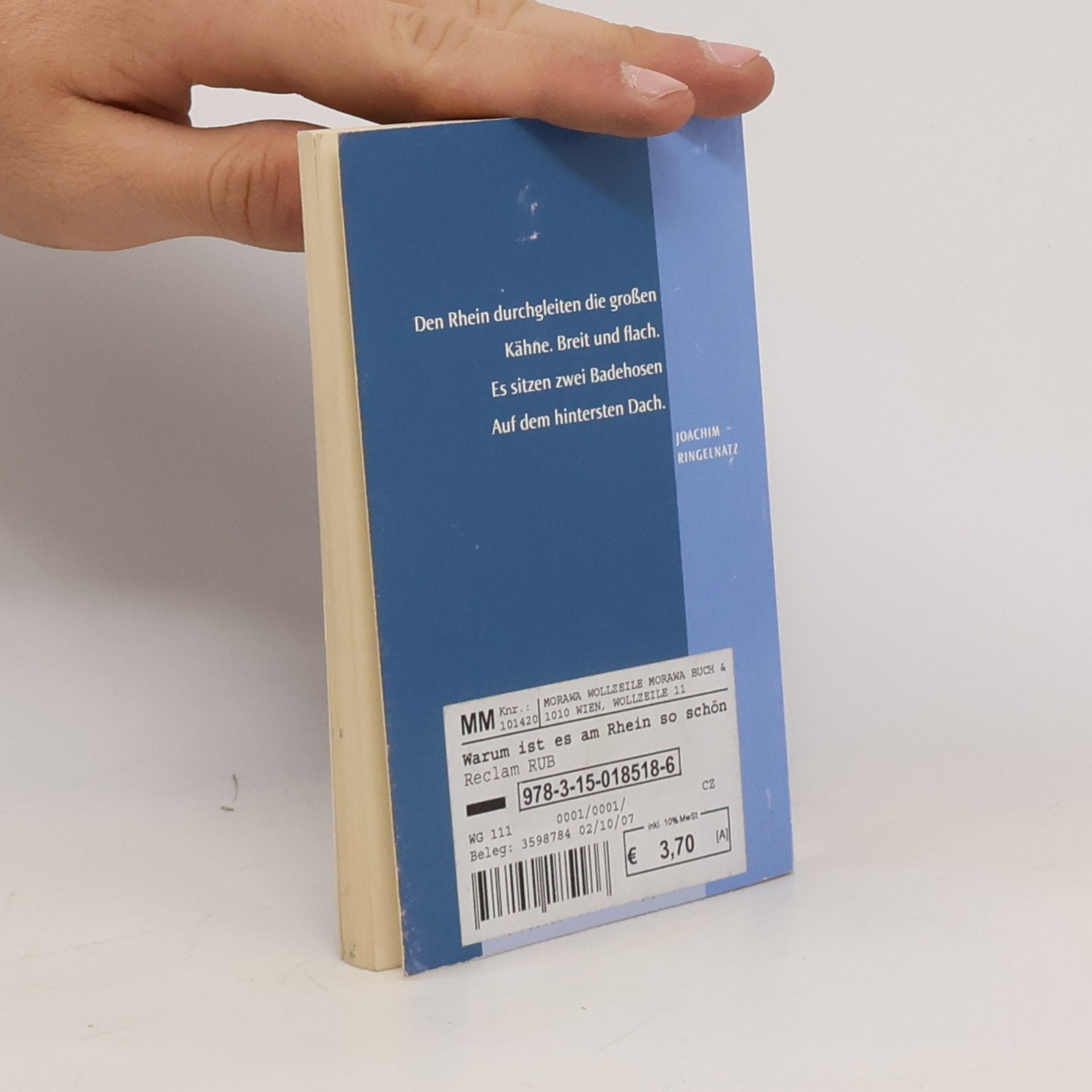 Sabine Brenner Wilczek Reclams Universal-Bibliothek: Warum ist es am Rhein so schön?