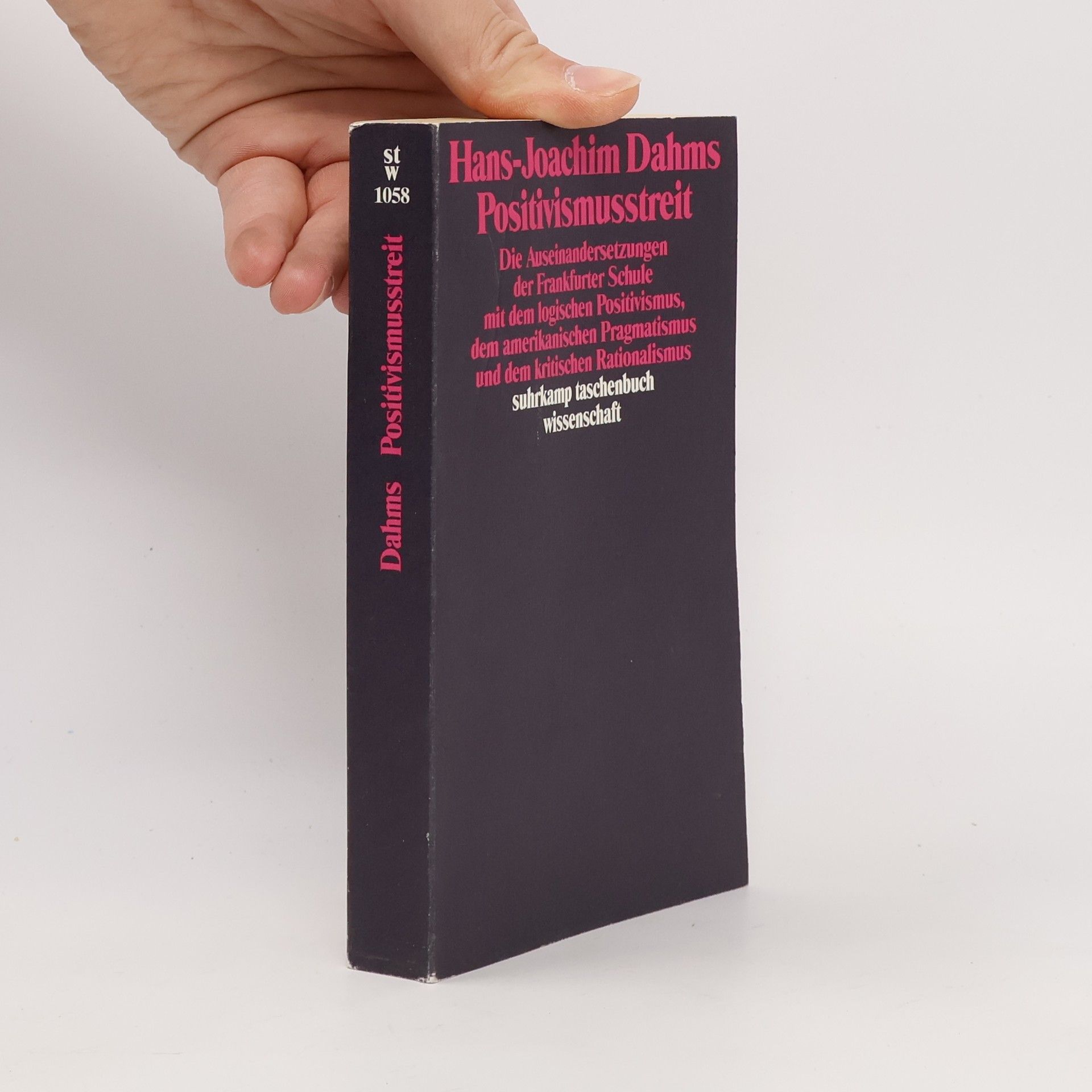Hans-Joachim Dahms Positivismusstreit