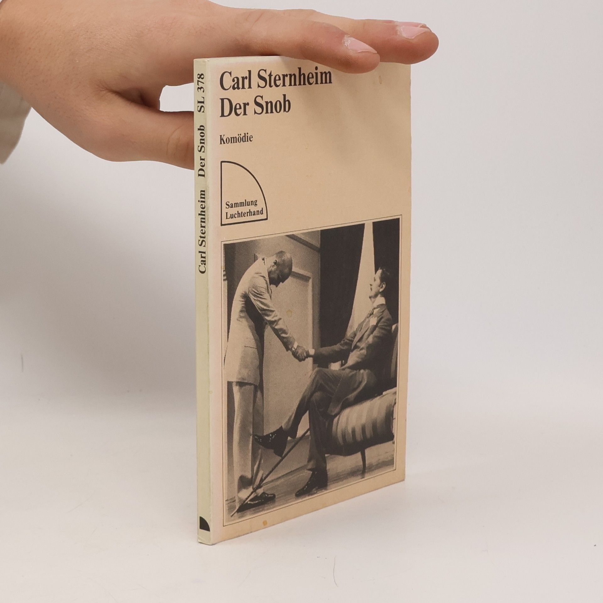 Carl Sternheim Der Snob