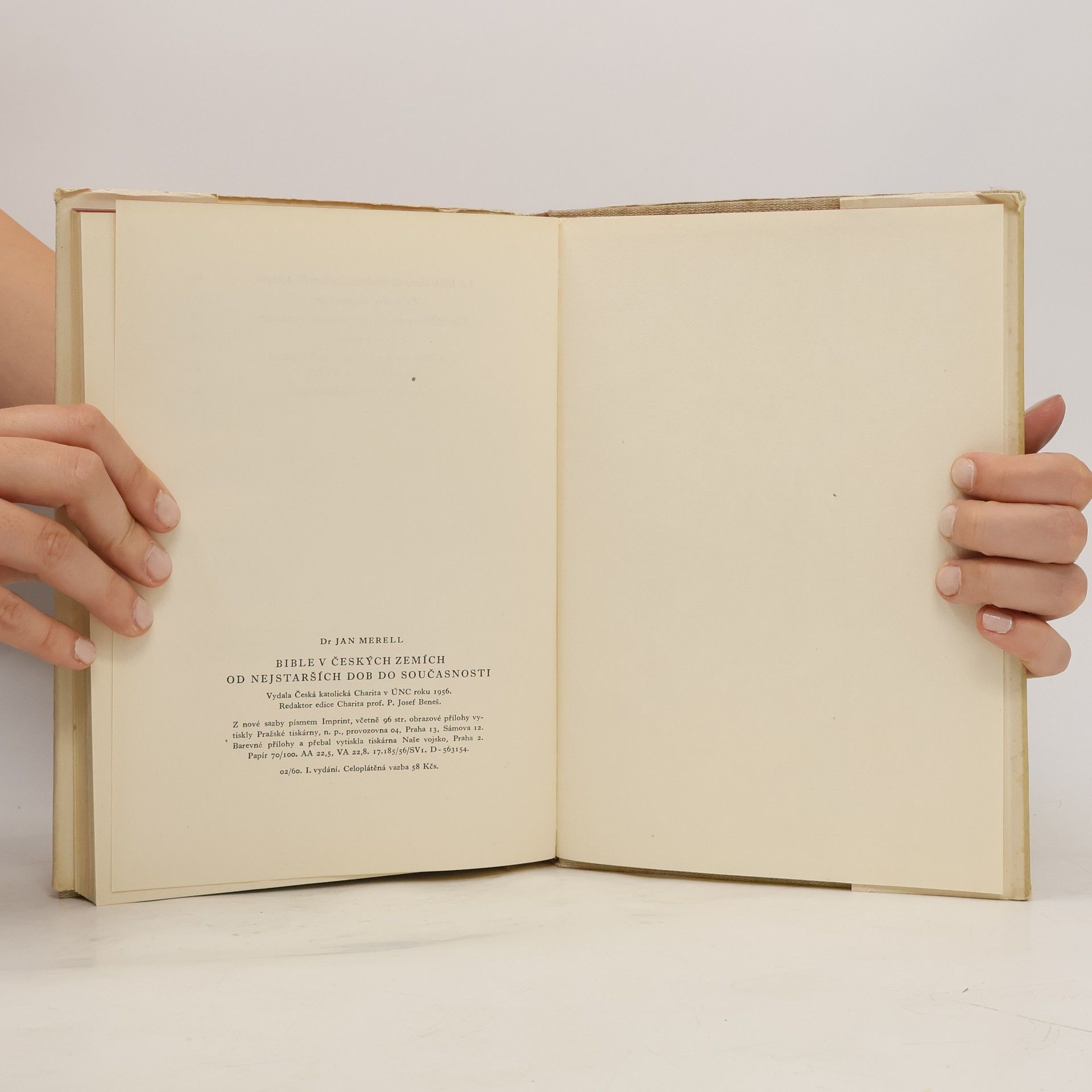 Jan Merell Bible v českých zemích od nejstarších dob do současnsti