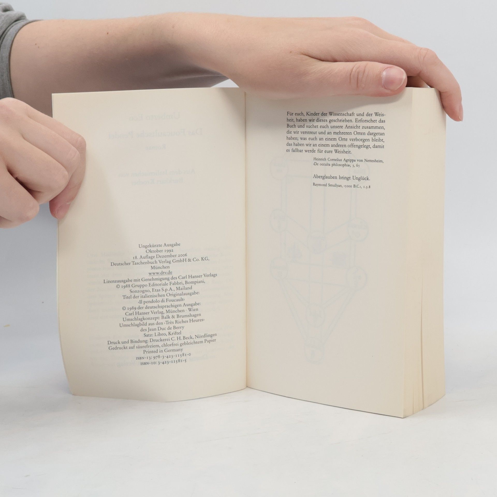 Umberto Eco Das Foucaultsche Pendel