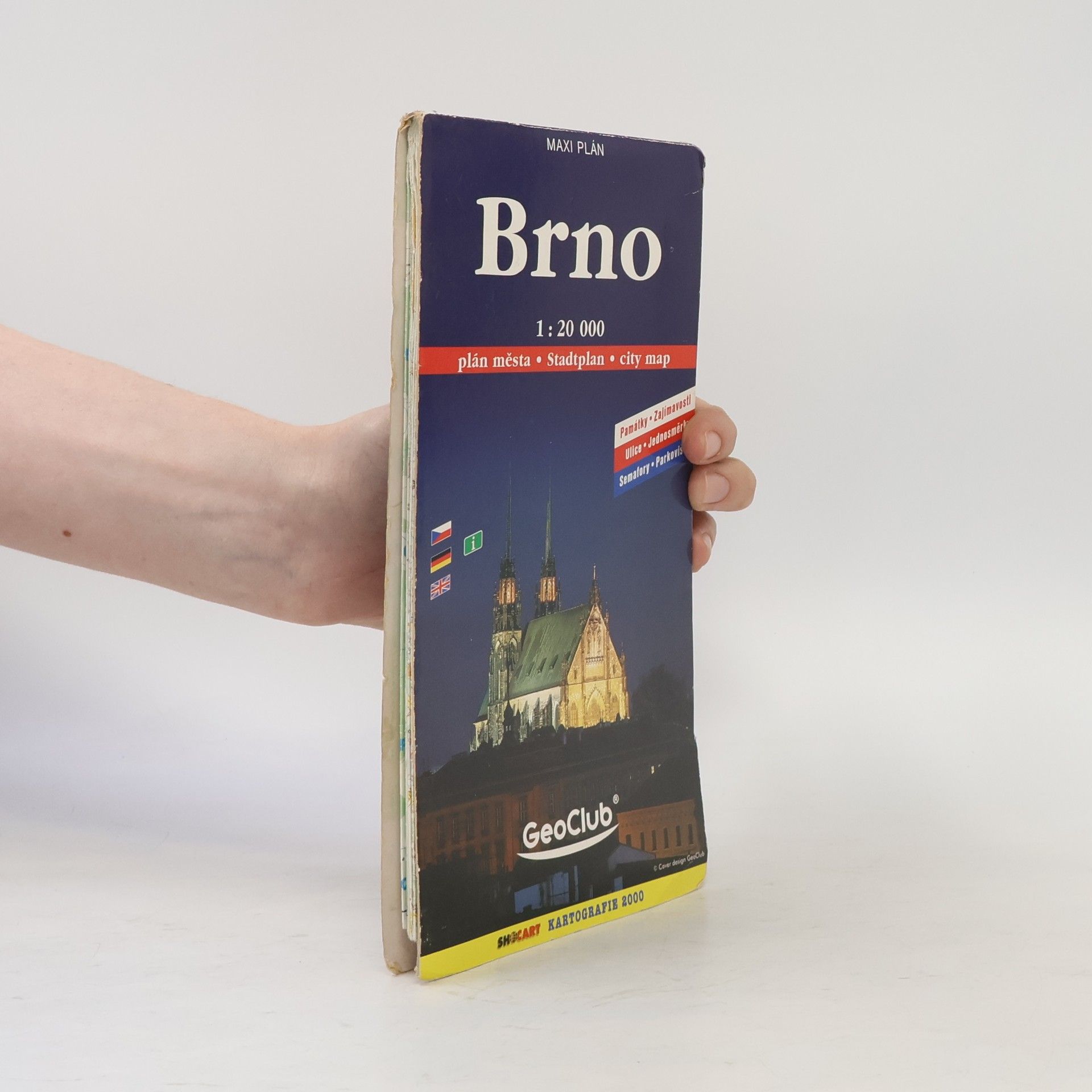 Autores varios Brno. Plán města : 1:20 000