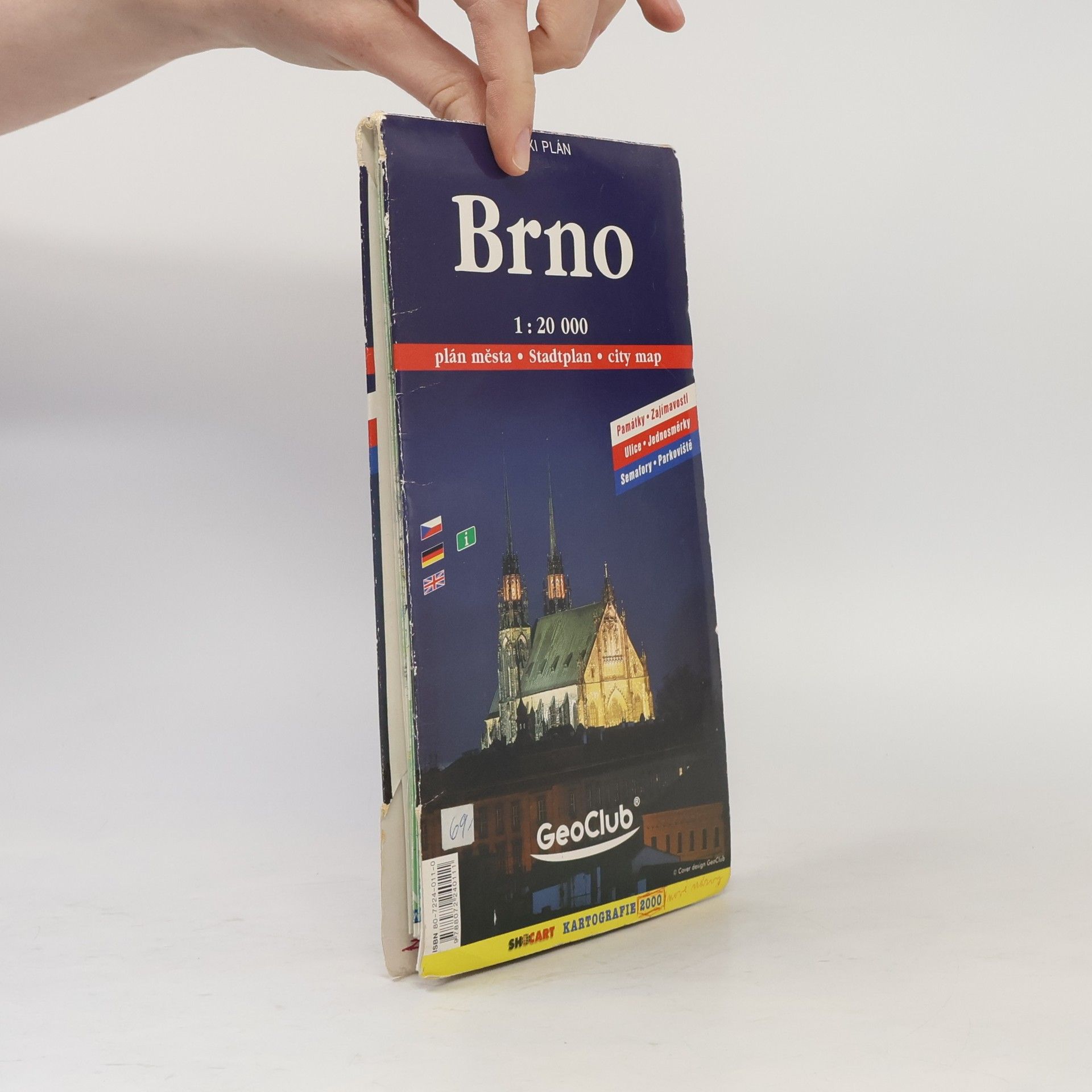 Autores varios Brno. Plán města : 1:20 000