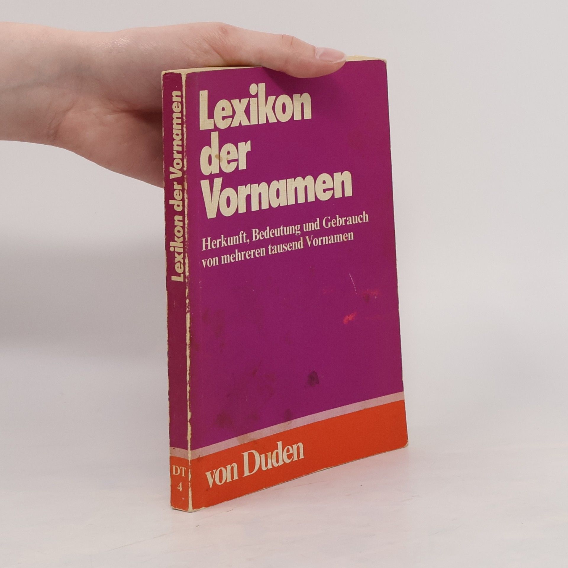 Günther Drosdowski Lexikon der Vornamen