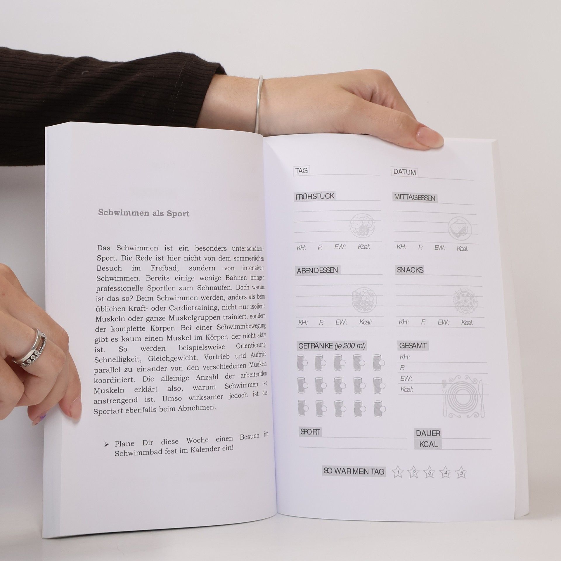 Scott Wilbertz Abnehmtagebuch zum Ausfüllen