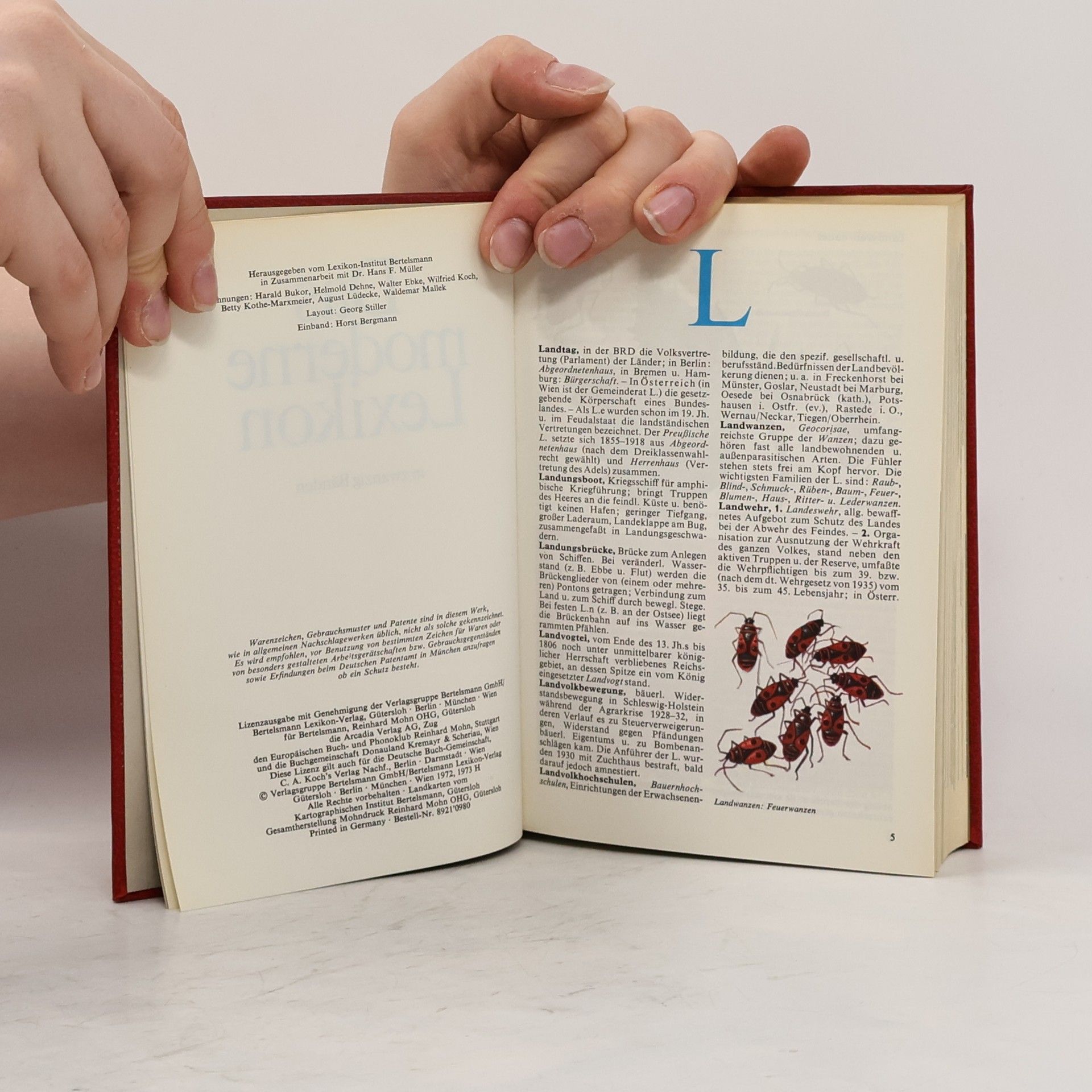 Various authors Der moderne Lexikon 11. Landt-Mari