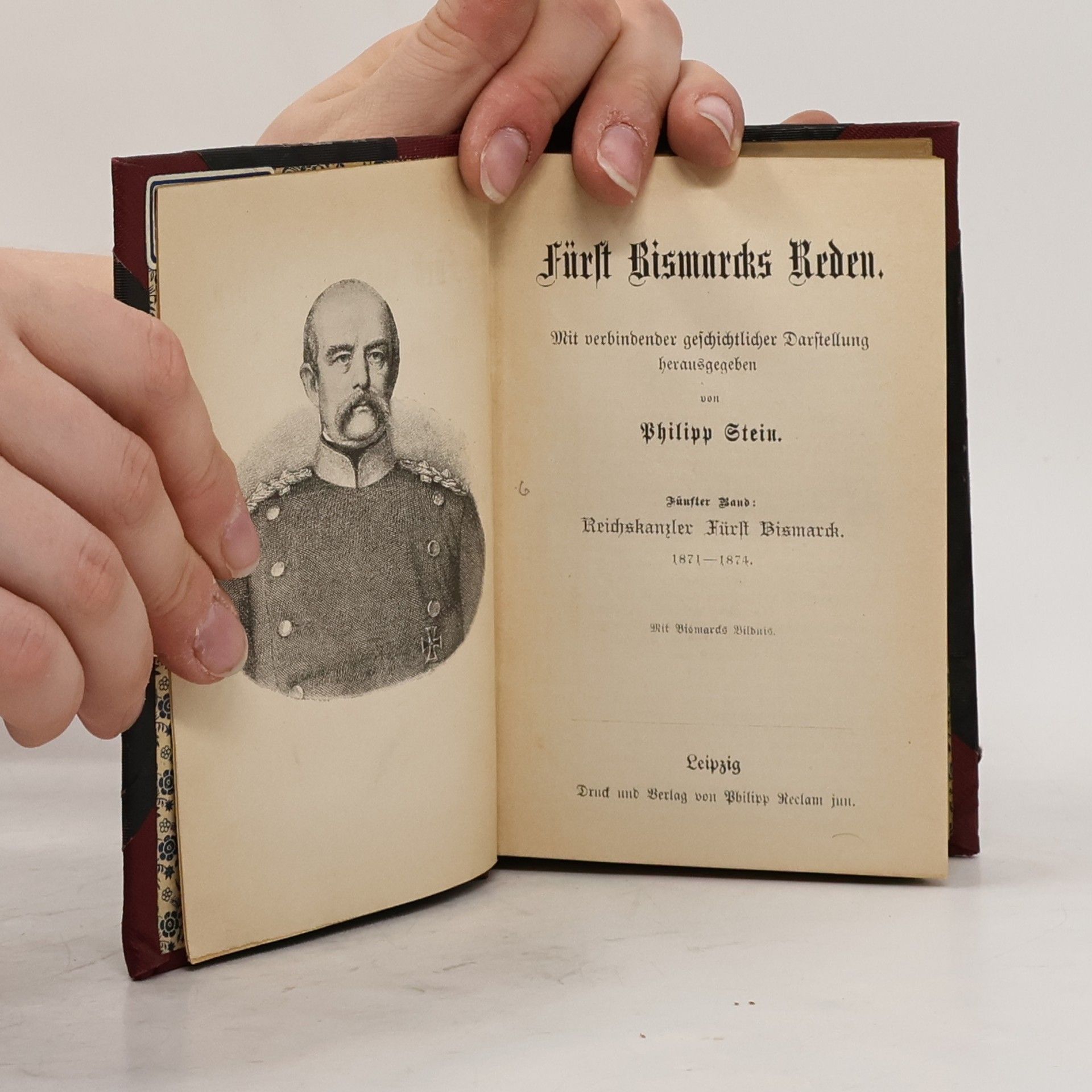 Philipp Stein Fürst Bismarcks Reden 5