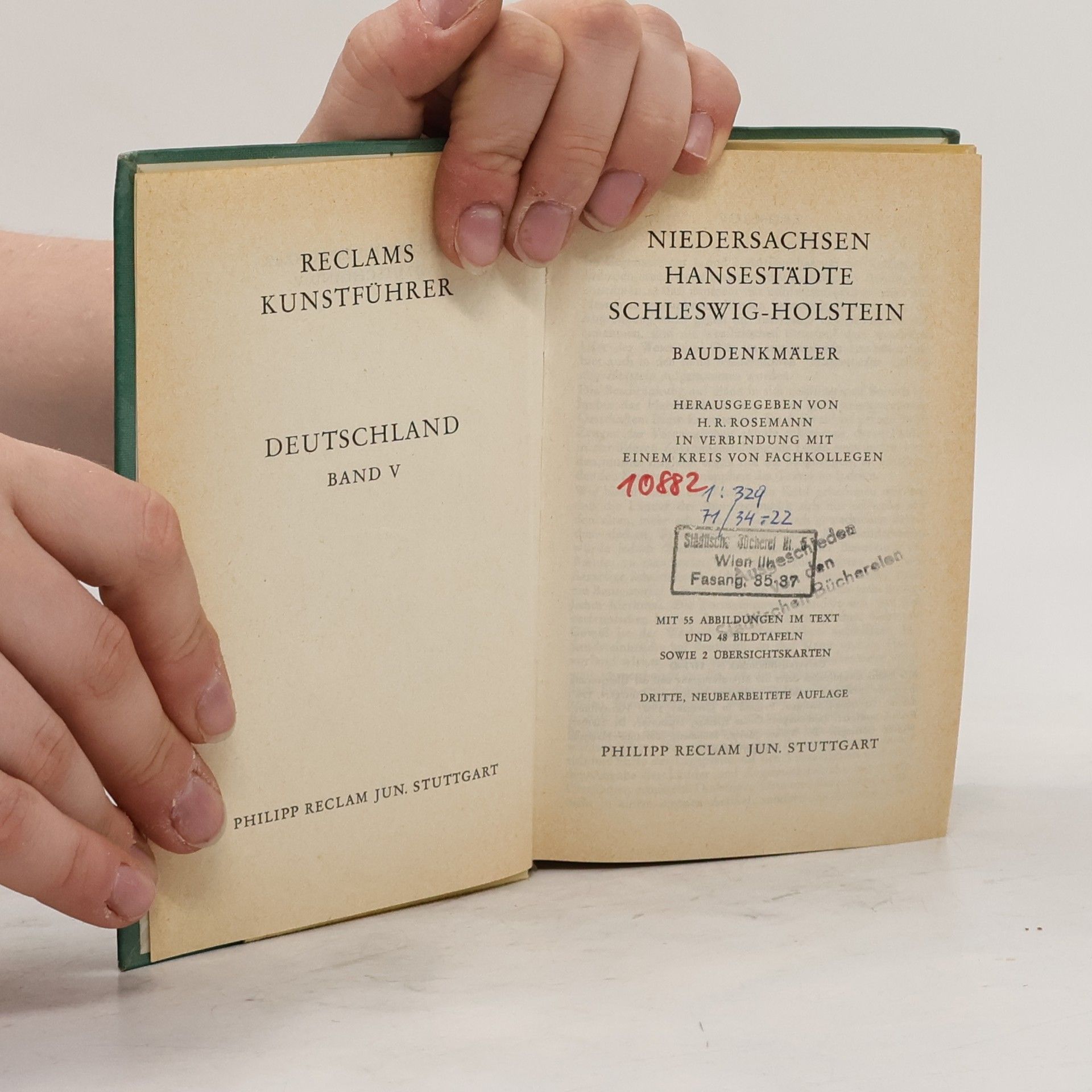 Heinz Rudolf Rosemann Niedersachsen. Hansestädte. Schleswig-Holstein. Hessen