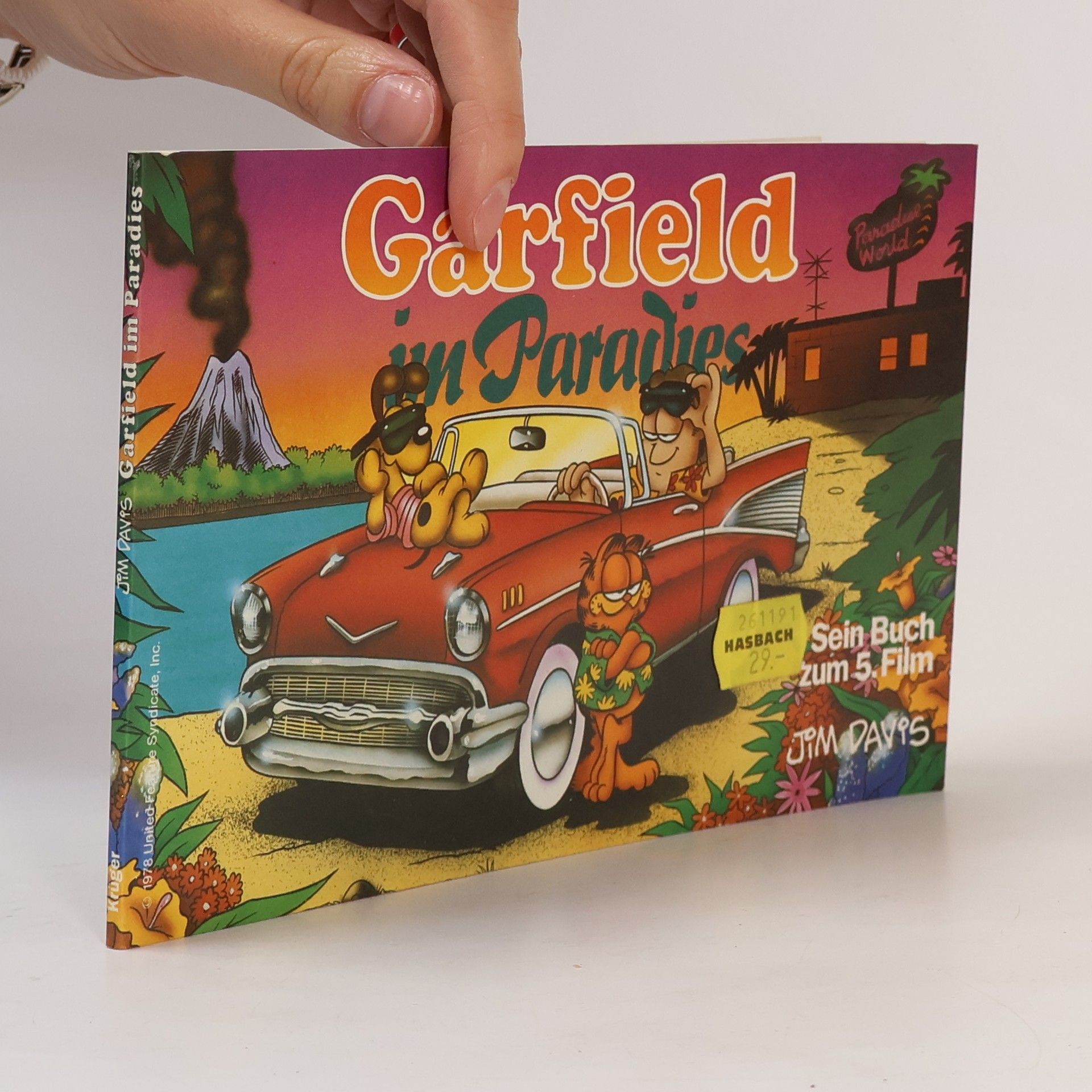 Jim Davis Garfield im Paradies