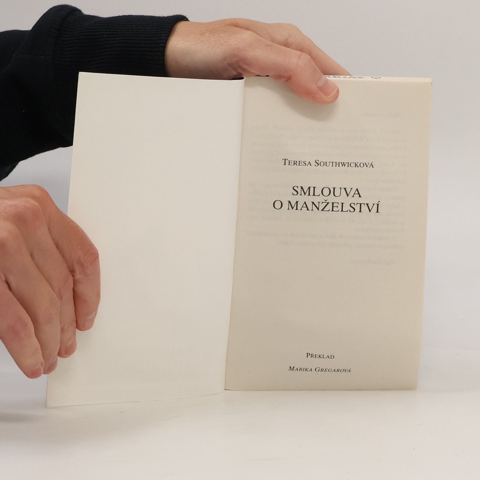 Teresa Southwick Smlouva o manželství