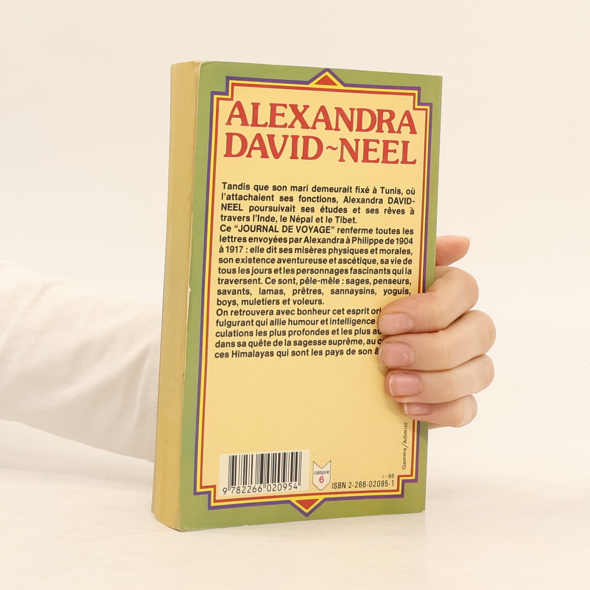 Alexandra David Neel Journal de voyage