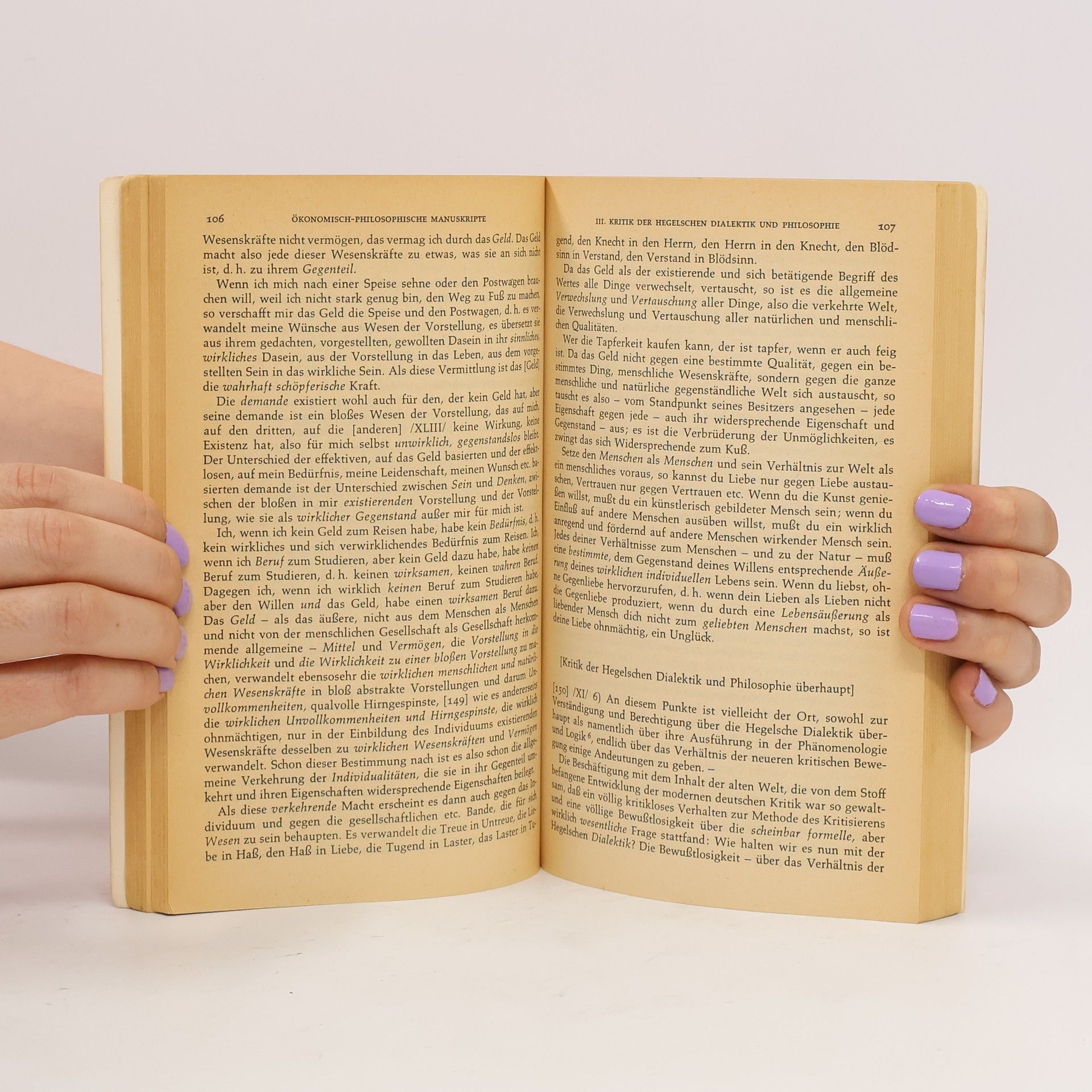 Karl Marx Texte zu Methode und Praxis II